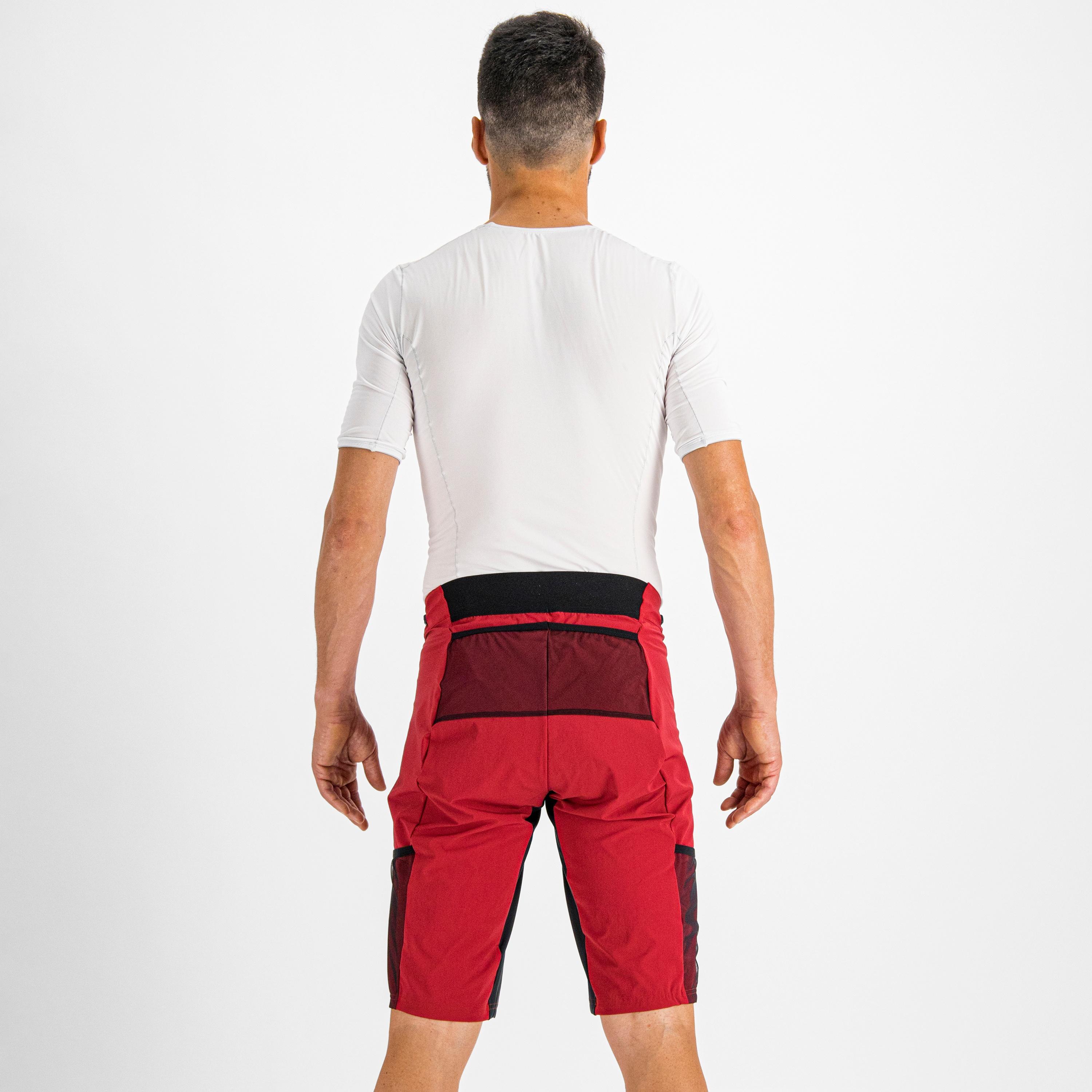 Supergiara overshort - red rumba - sportful