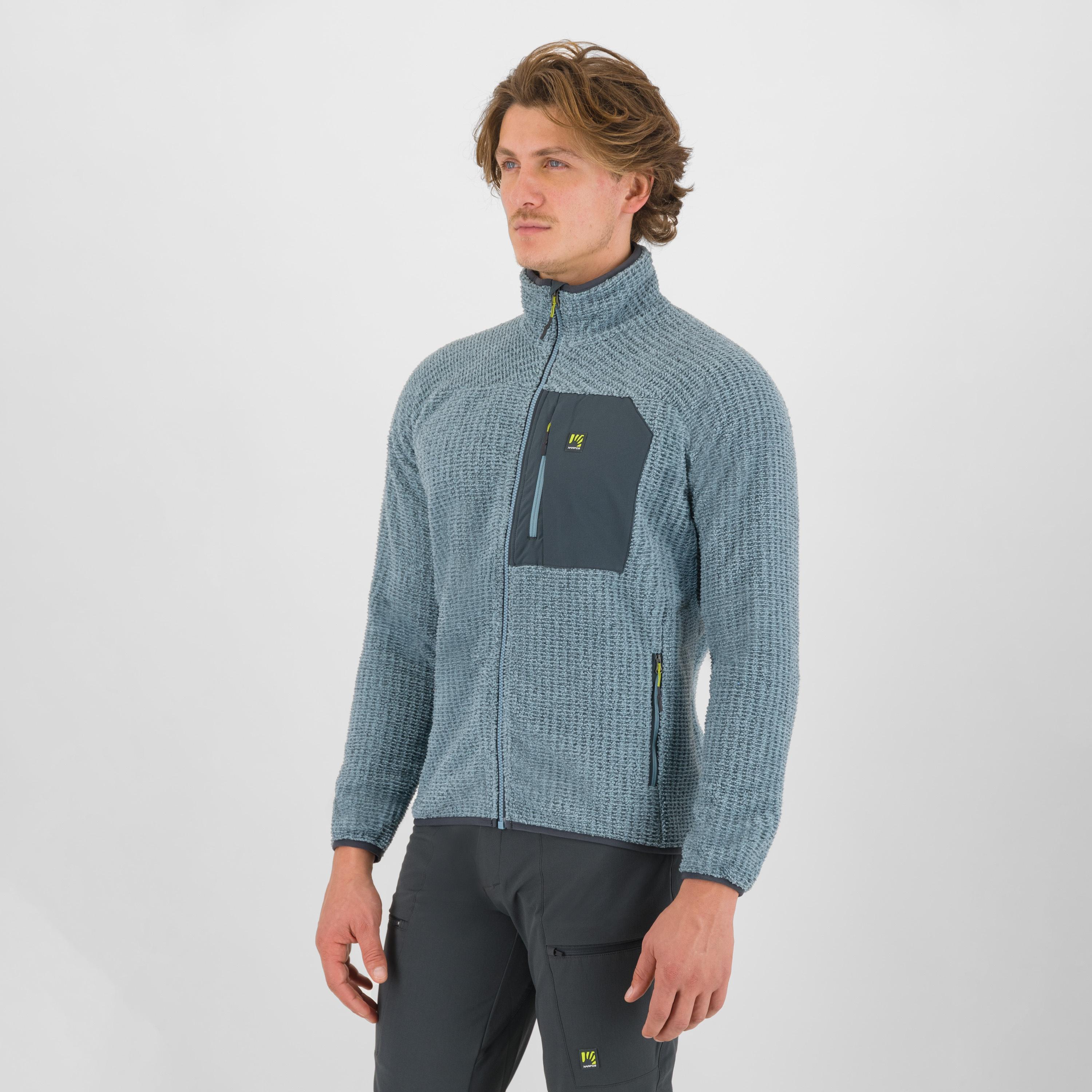 Rocchetta evo fleece - smoke blue/woodl.gray - karpos