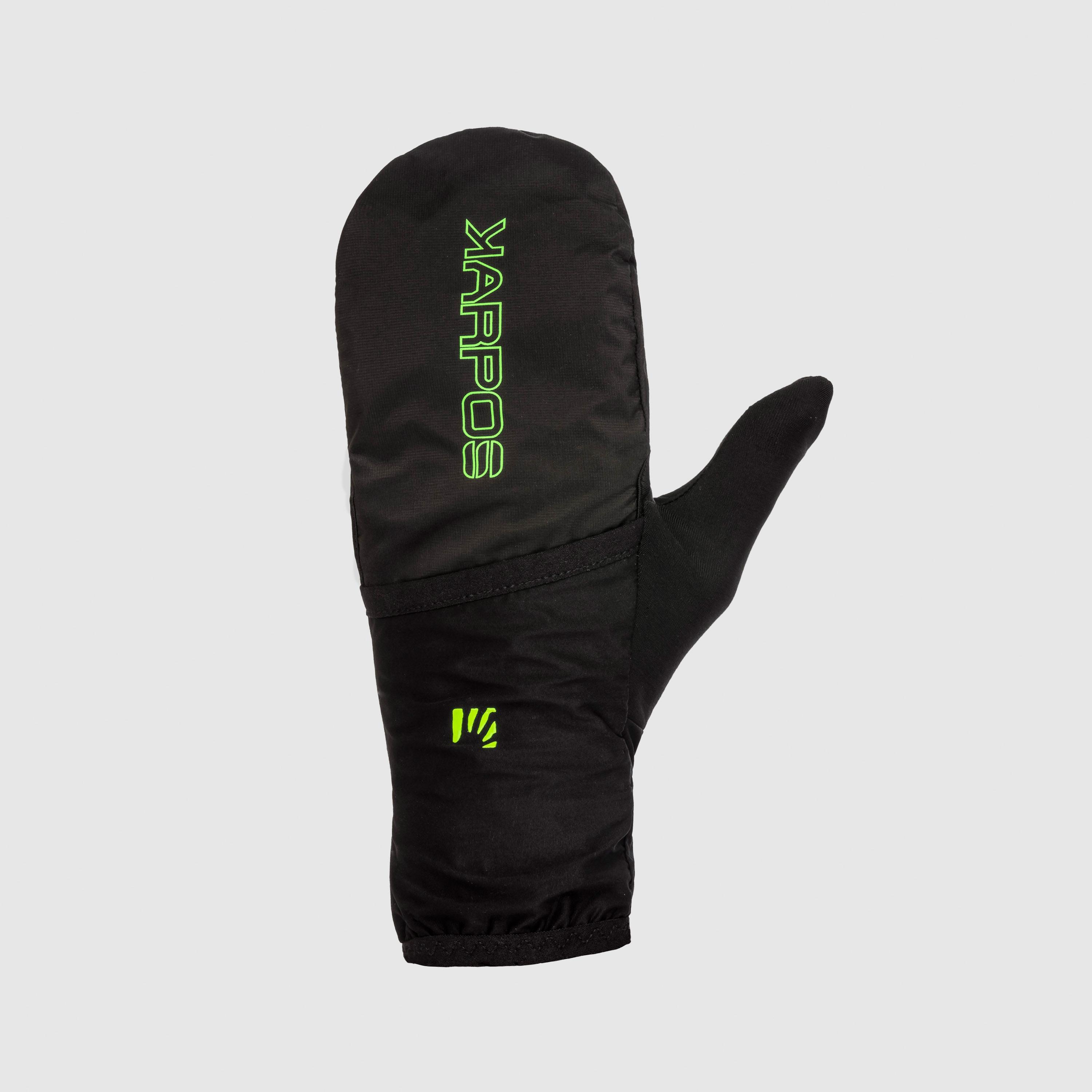 Lavaredo glove - black/green fluo - karpos