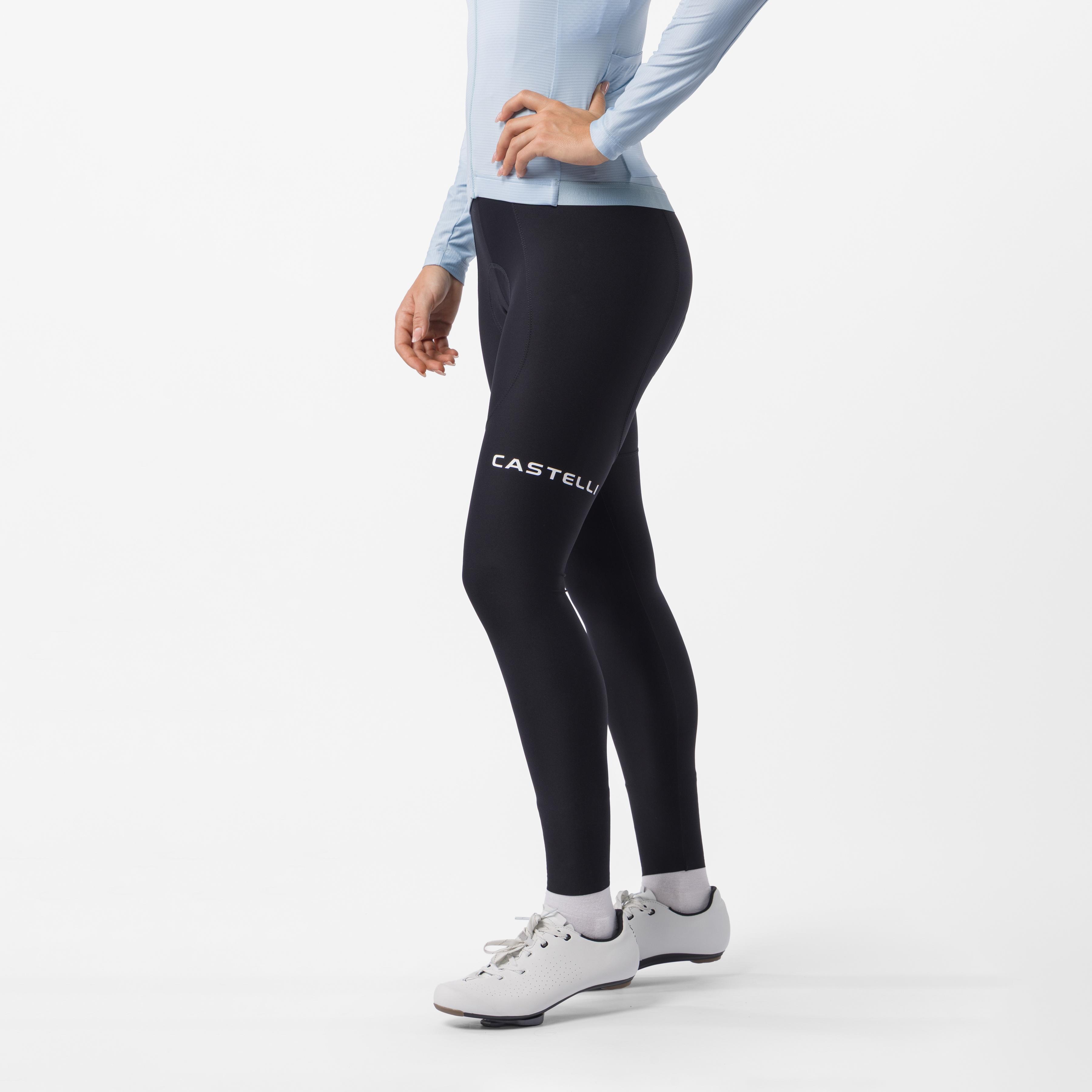 Espresso w dt trnstn bibtight - black - castelli