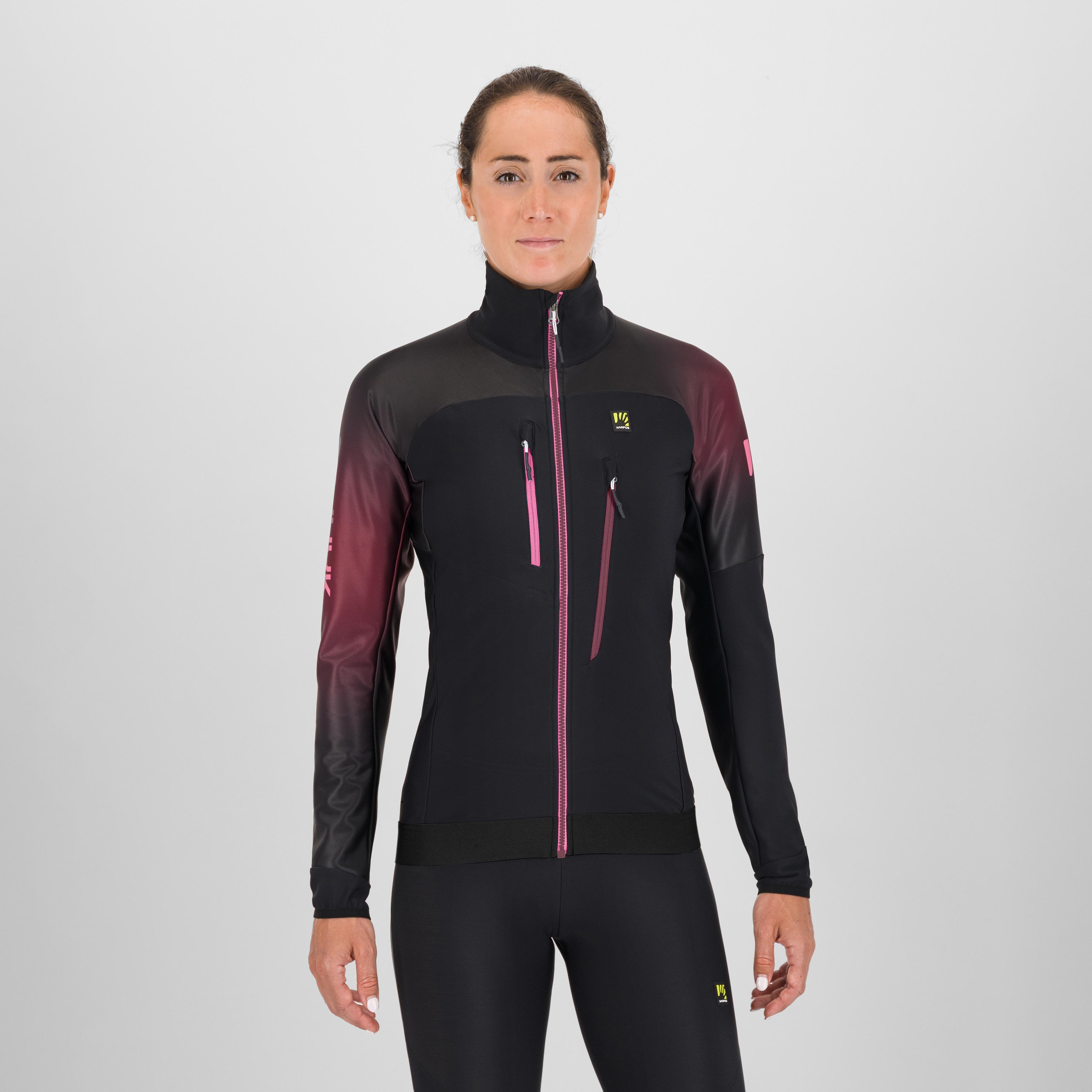 Alagna 2.0 w jacket - black/crimson/pink power - karpos