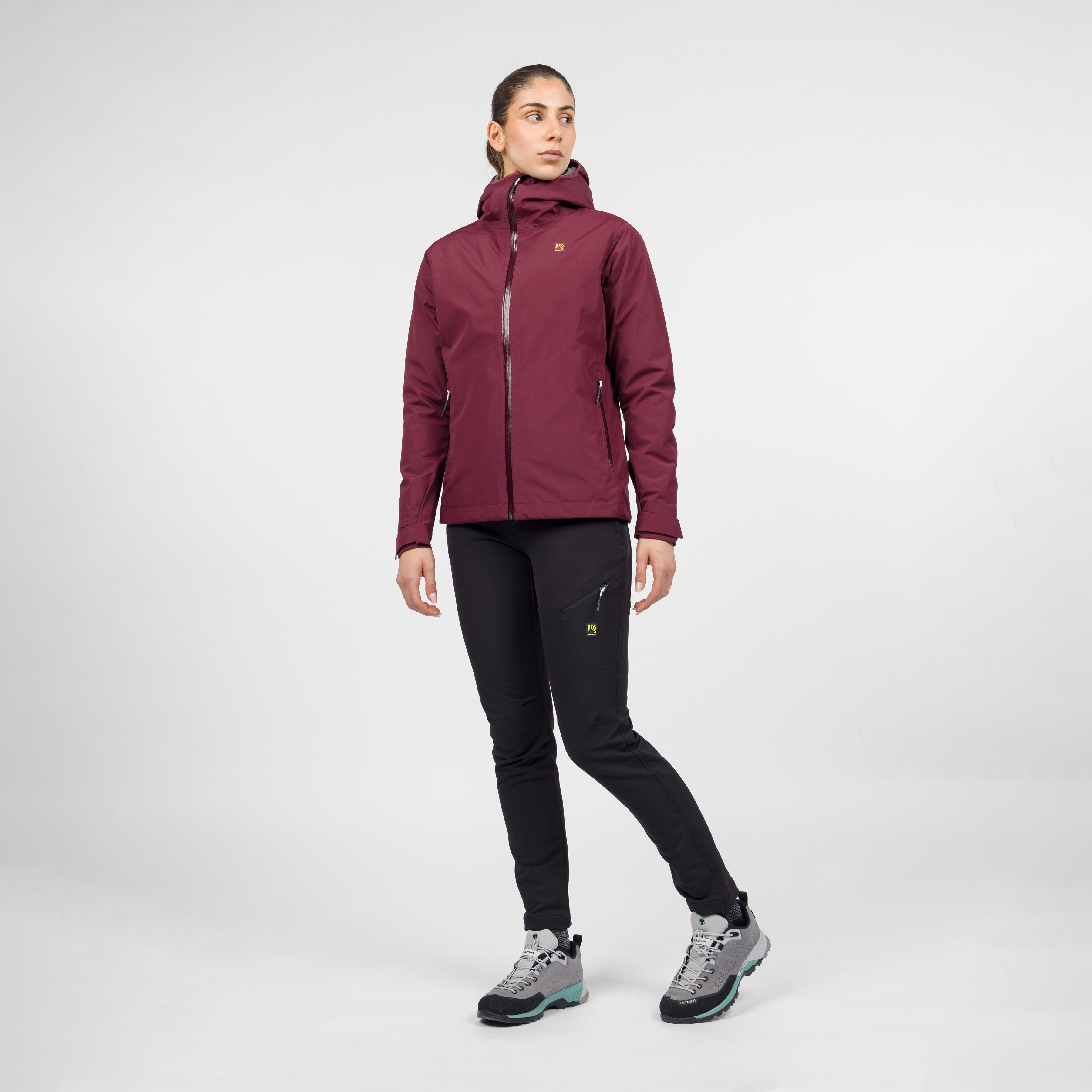 Pluvia winter w jacket - crimson - karpos
