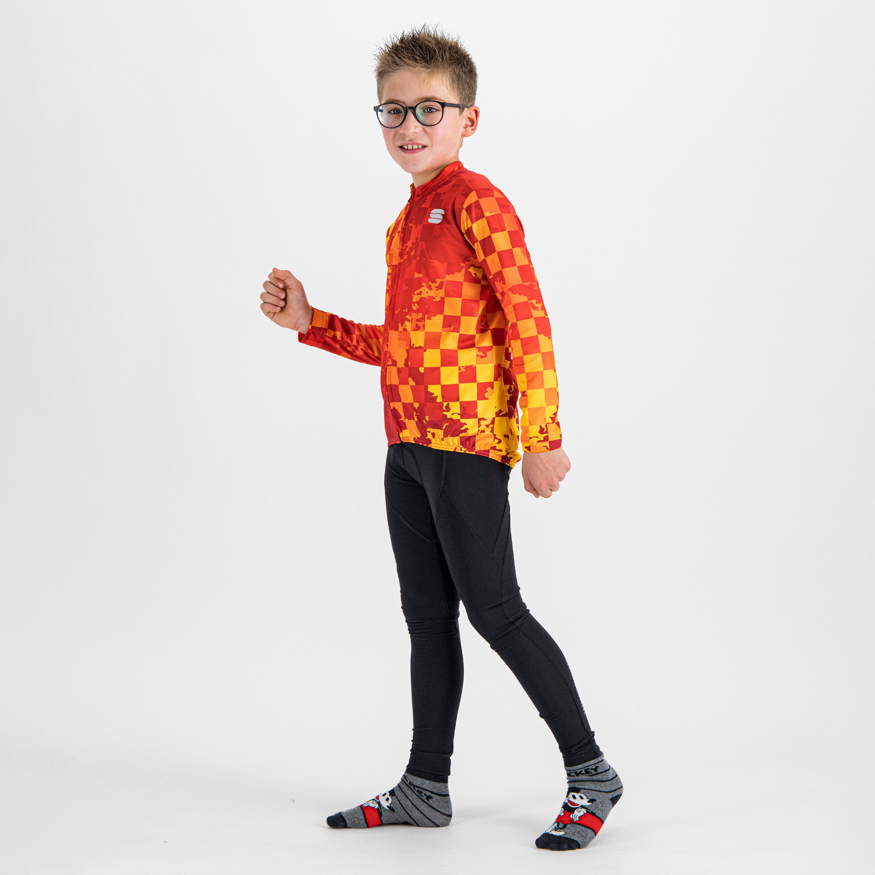 Kid th jersey - chili red - sportful