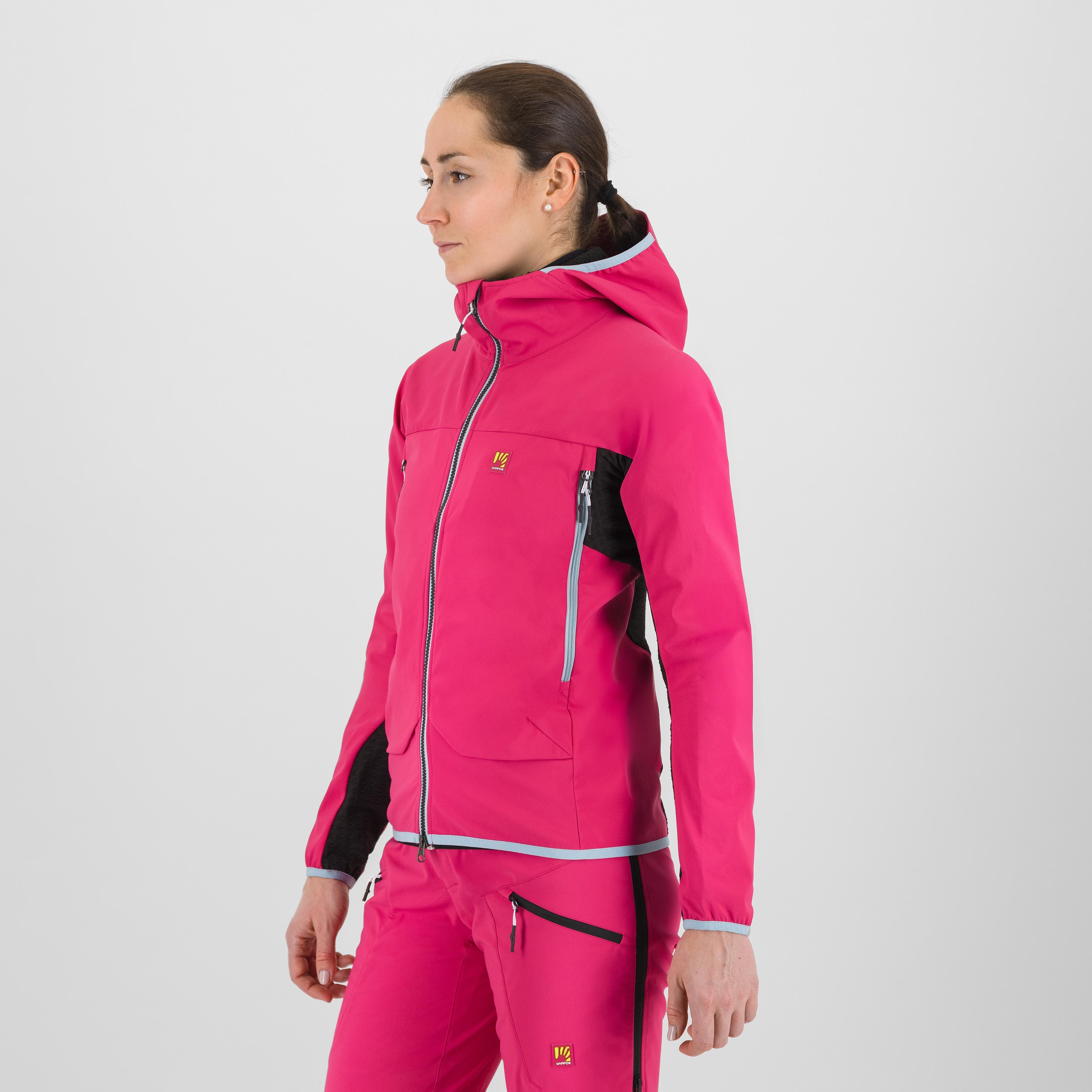 Pizzo bianco w jacket - purple/black - karpos
