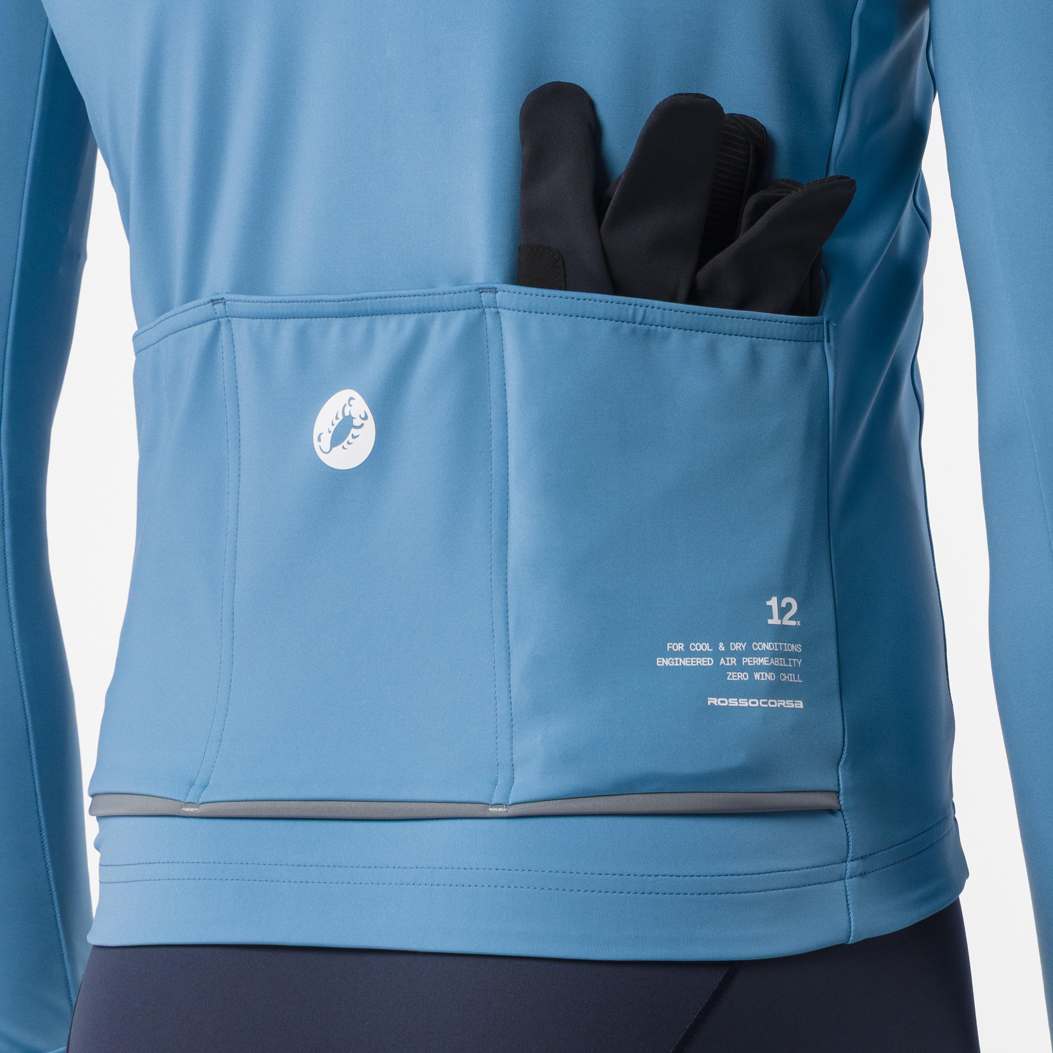 Do,di,ci, jacket - metallic blue - castelli