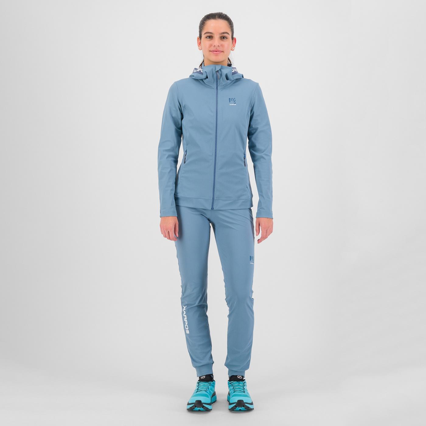 Easyfrizz w full-zip hoodie - spring lake/vintage indigo - karpos