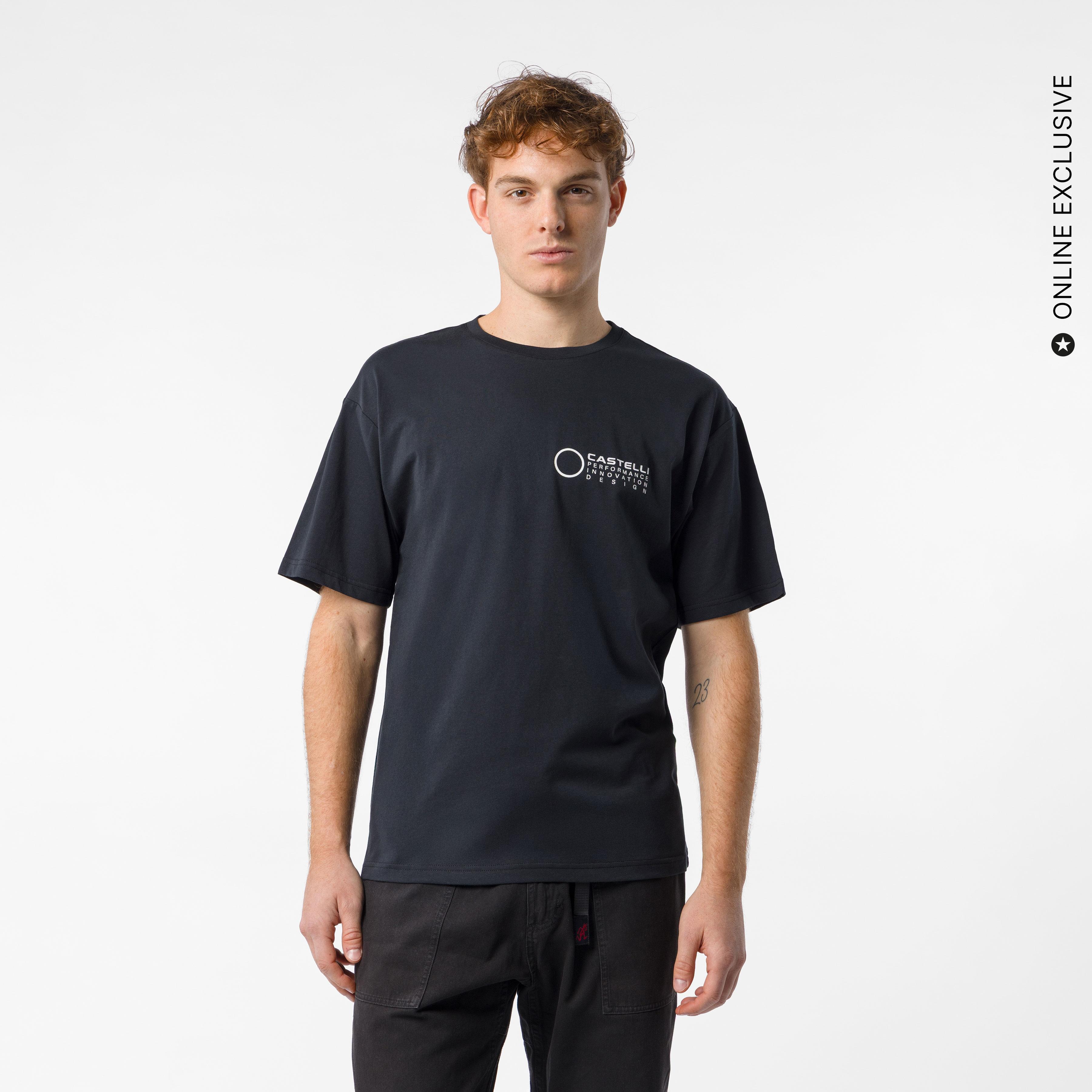 Modern heritage tee - black - castelli