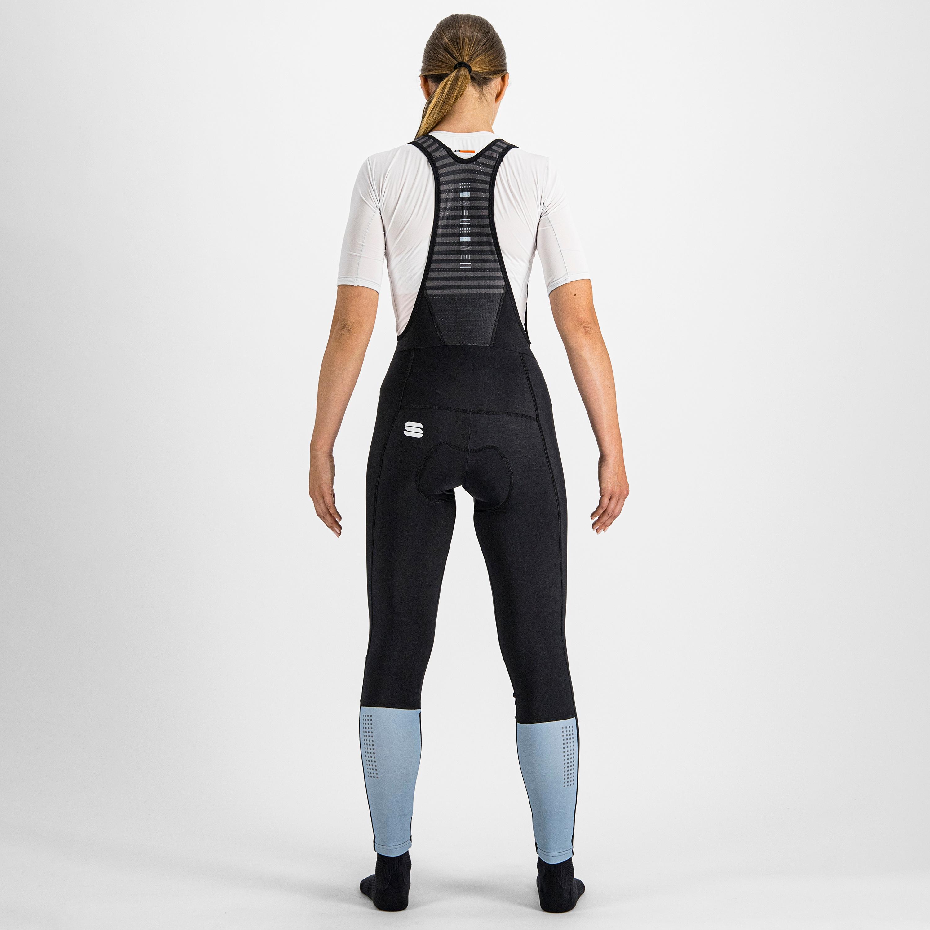 Classic woman bibtight - black ice - sportful