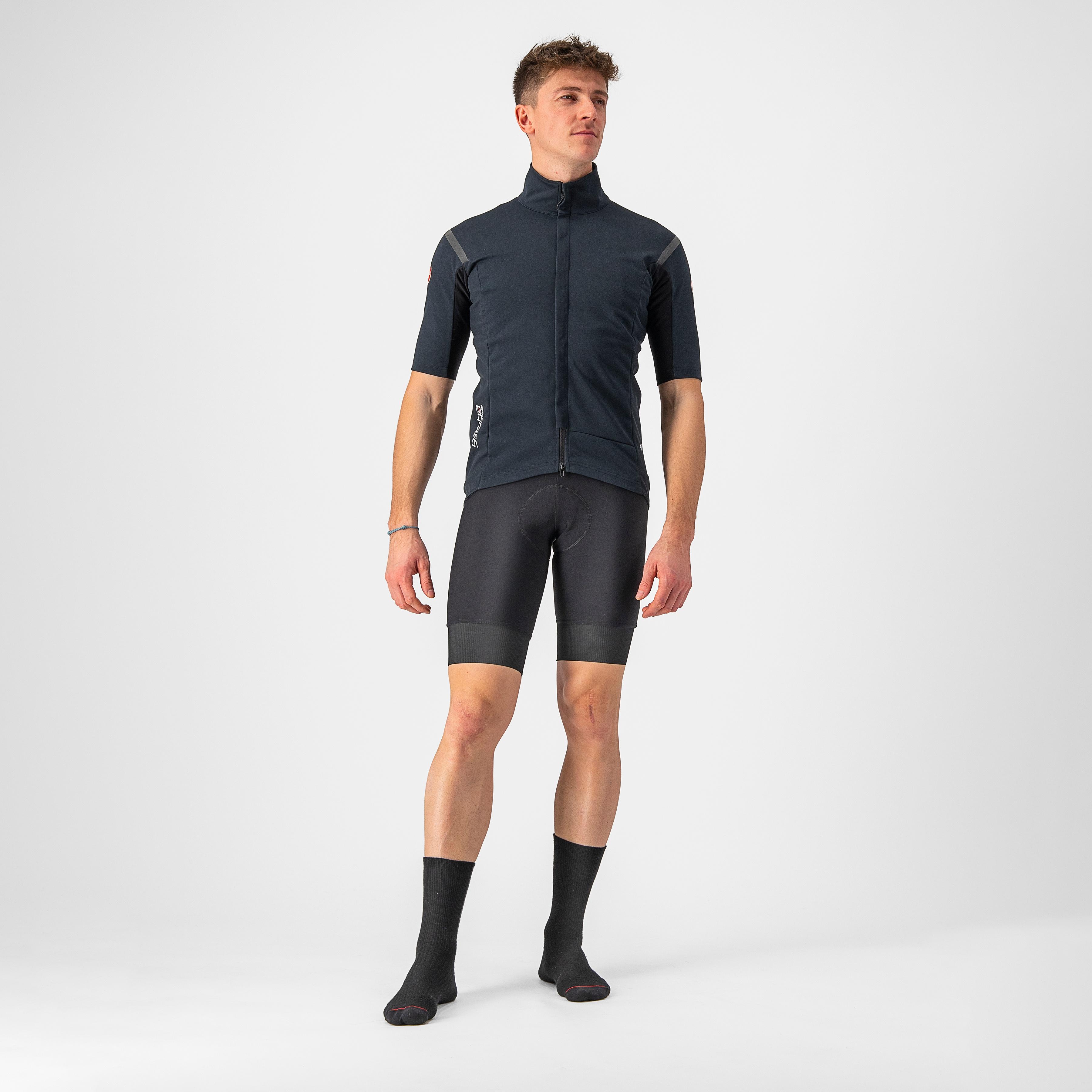 Gabba ros 2 - light black/black reflex - castelli