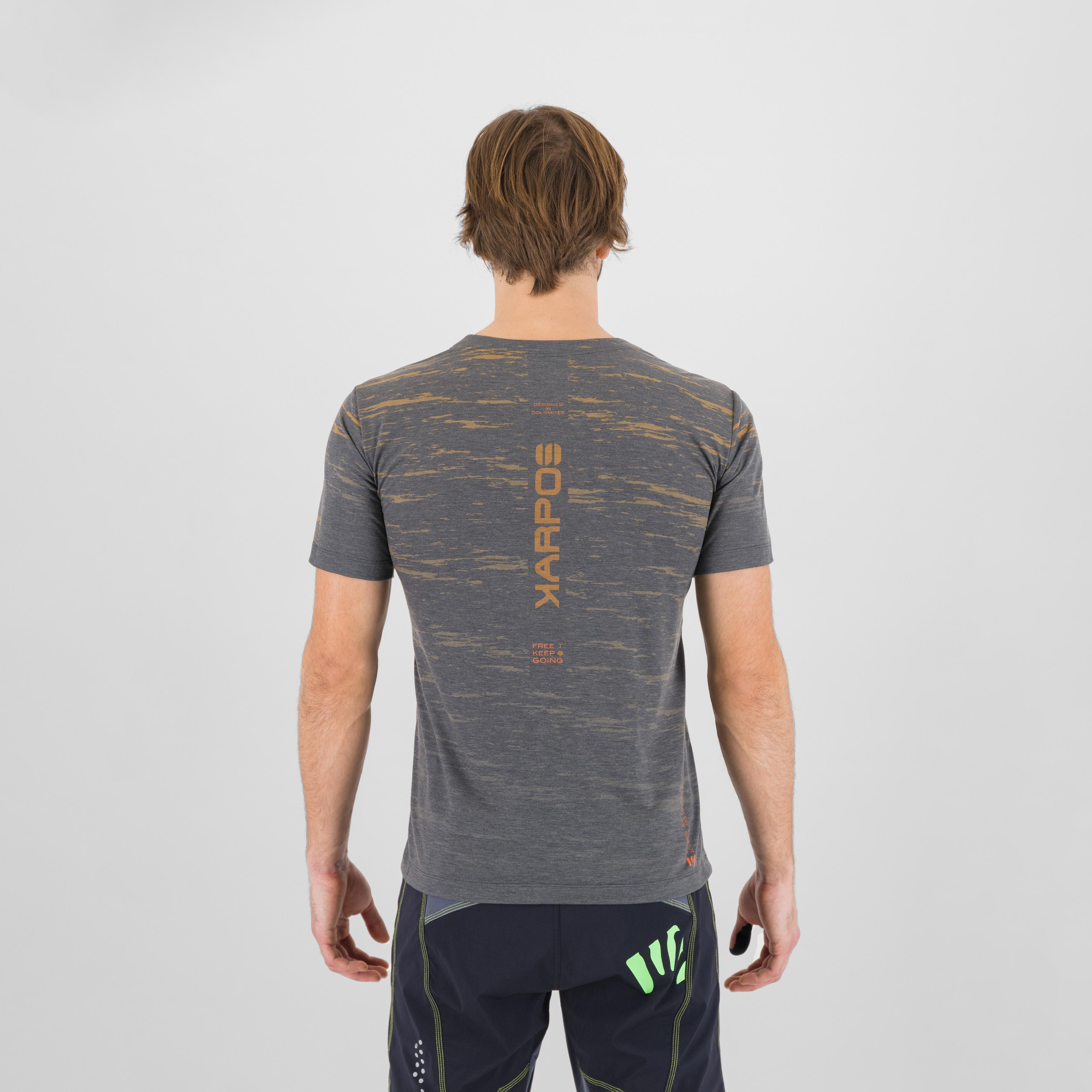 Tremalzo tee - woodl.gray/bronze - karpos