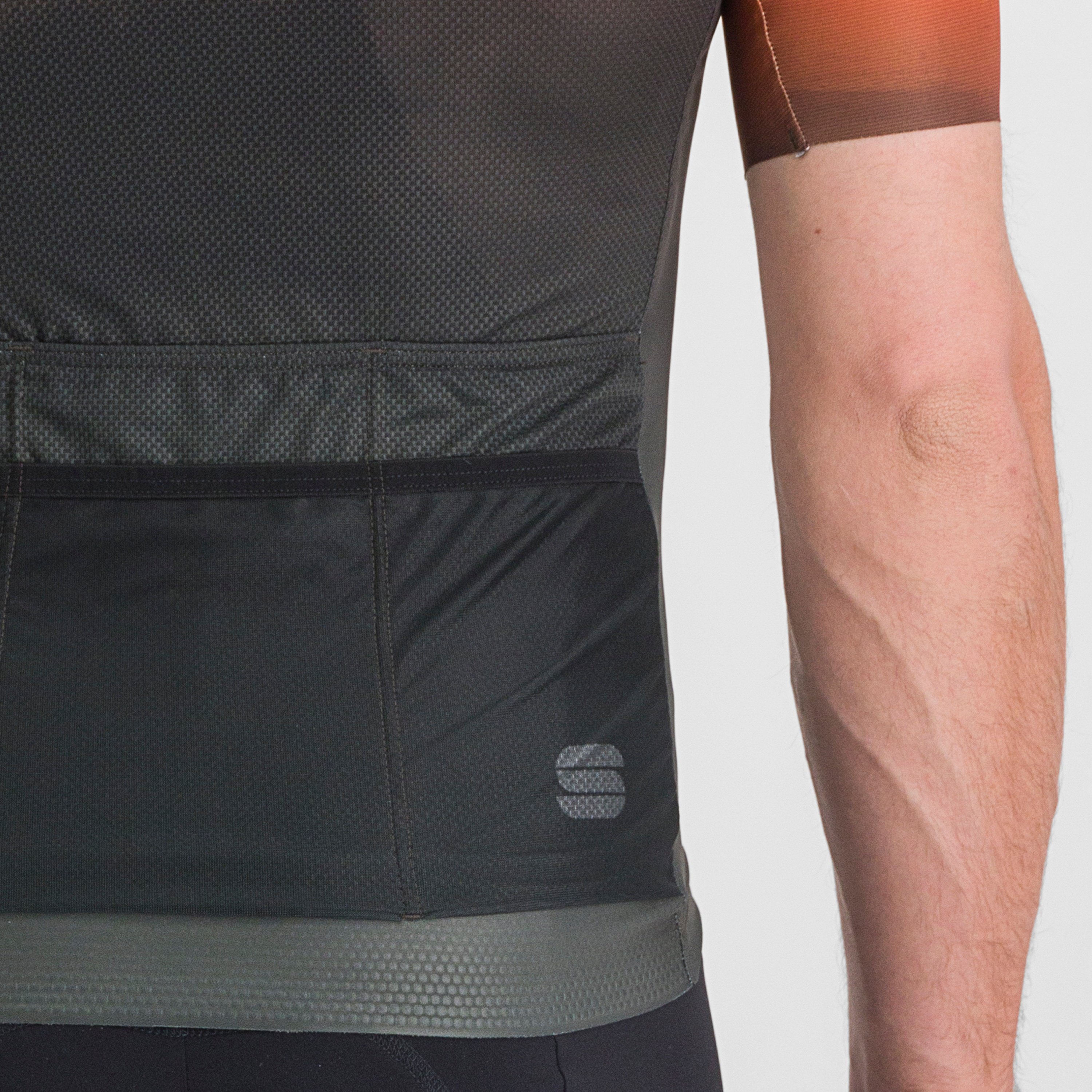 Flow supergiara jersey - hucklberry light red - sportful