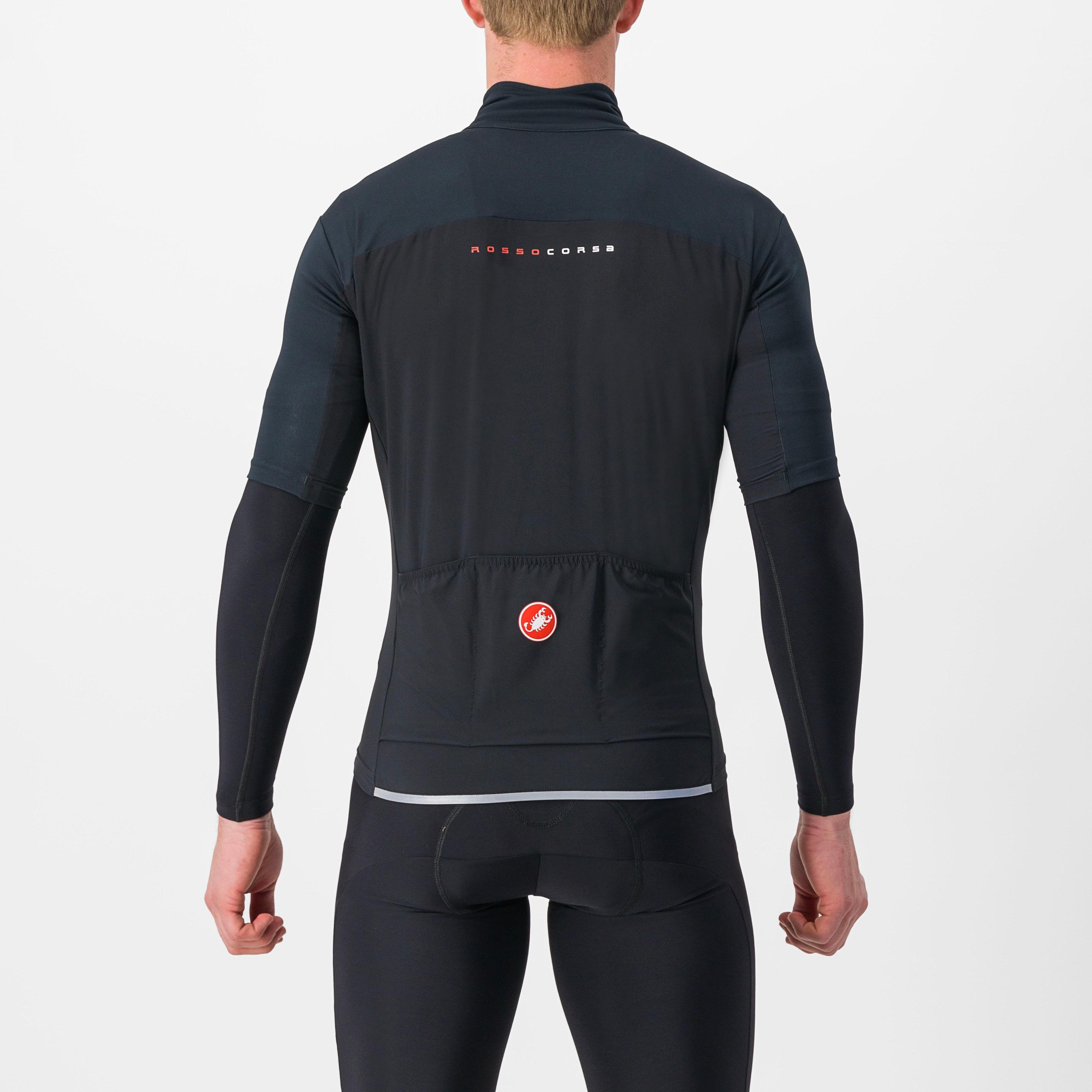 Perfetto ros 2 wind jersey - light black - castelli