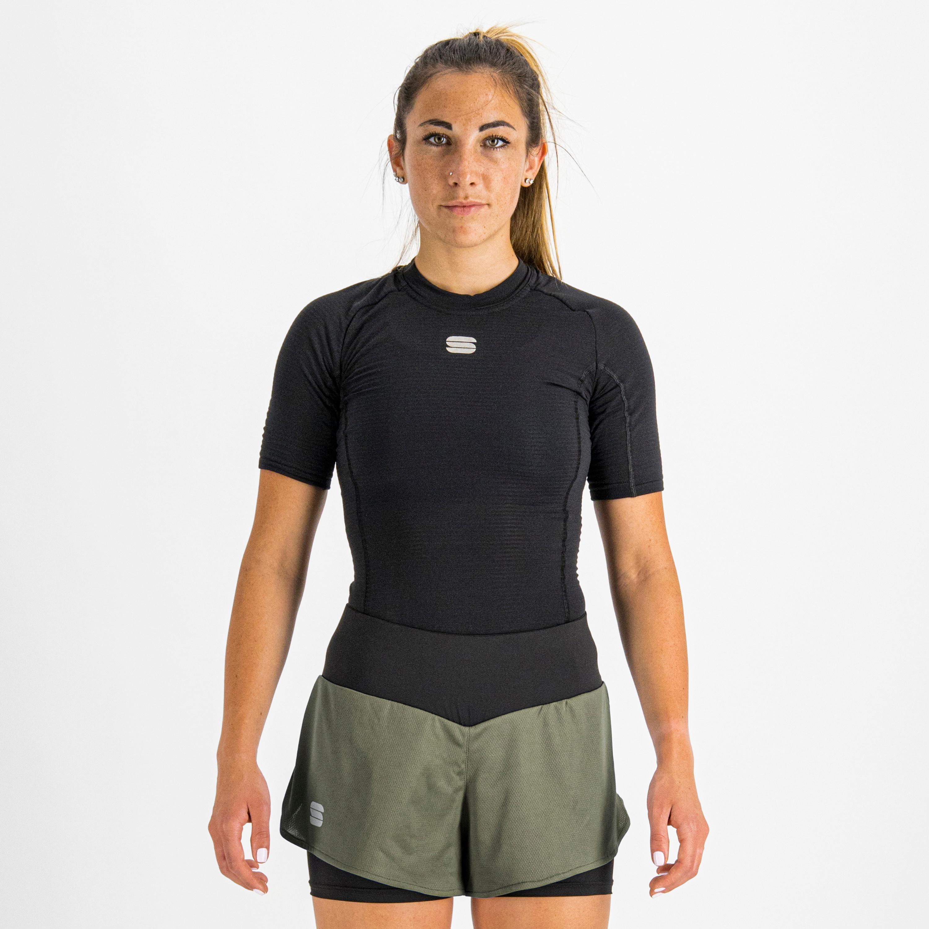 Cardio w short - beetle black - sportful