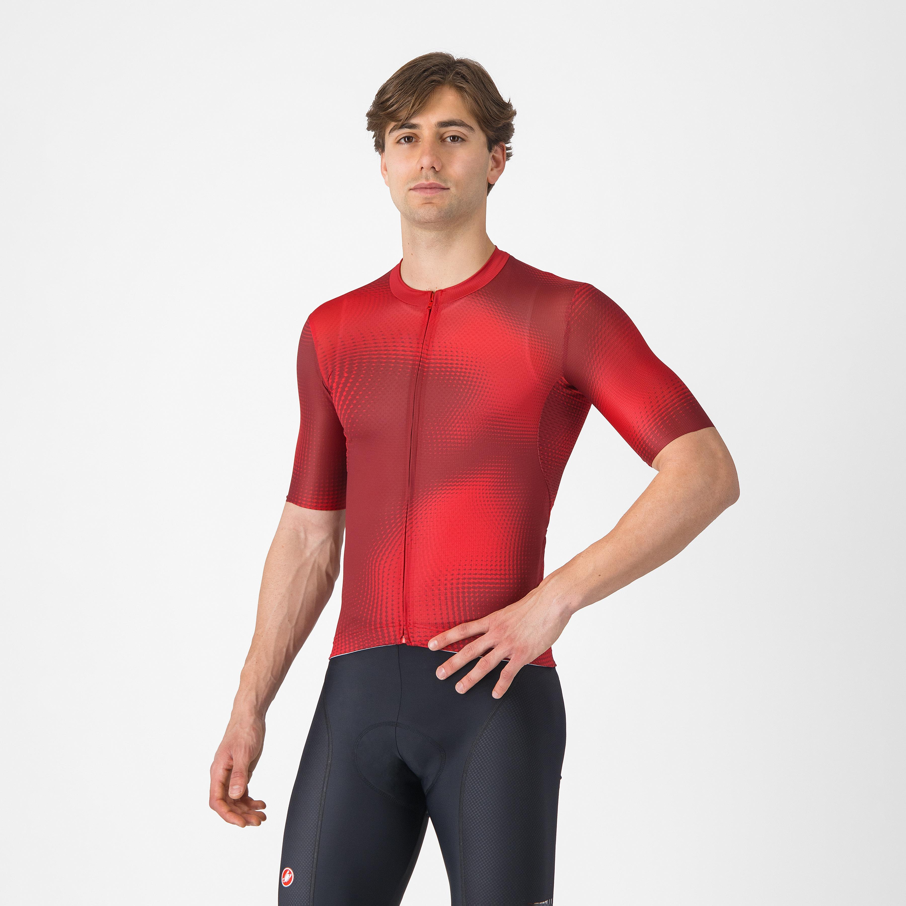Vortice jersey - red/rich red - castelli