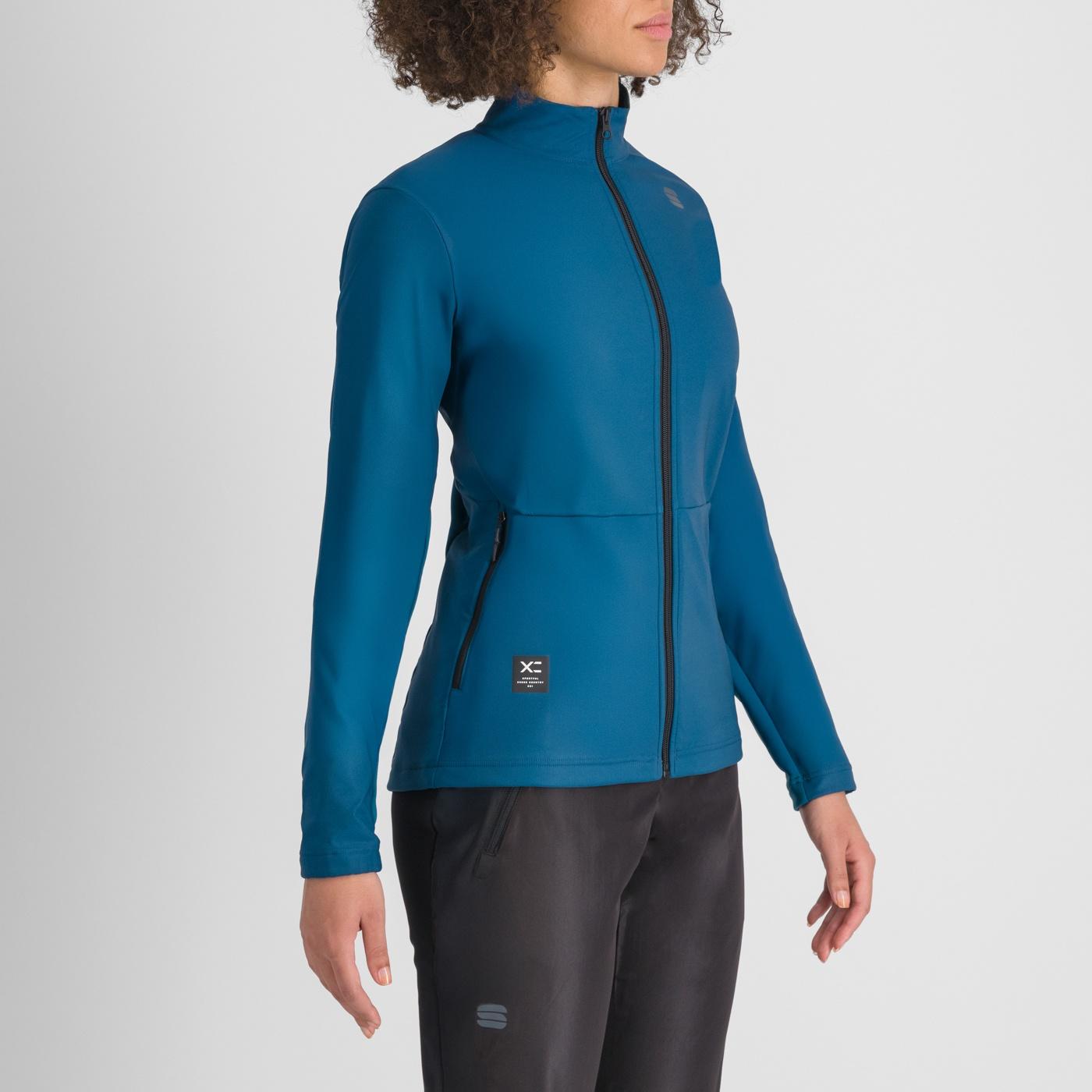 Offset w jacket - teal blue/blue corsair - sportful