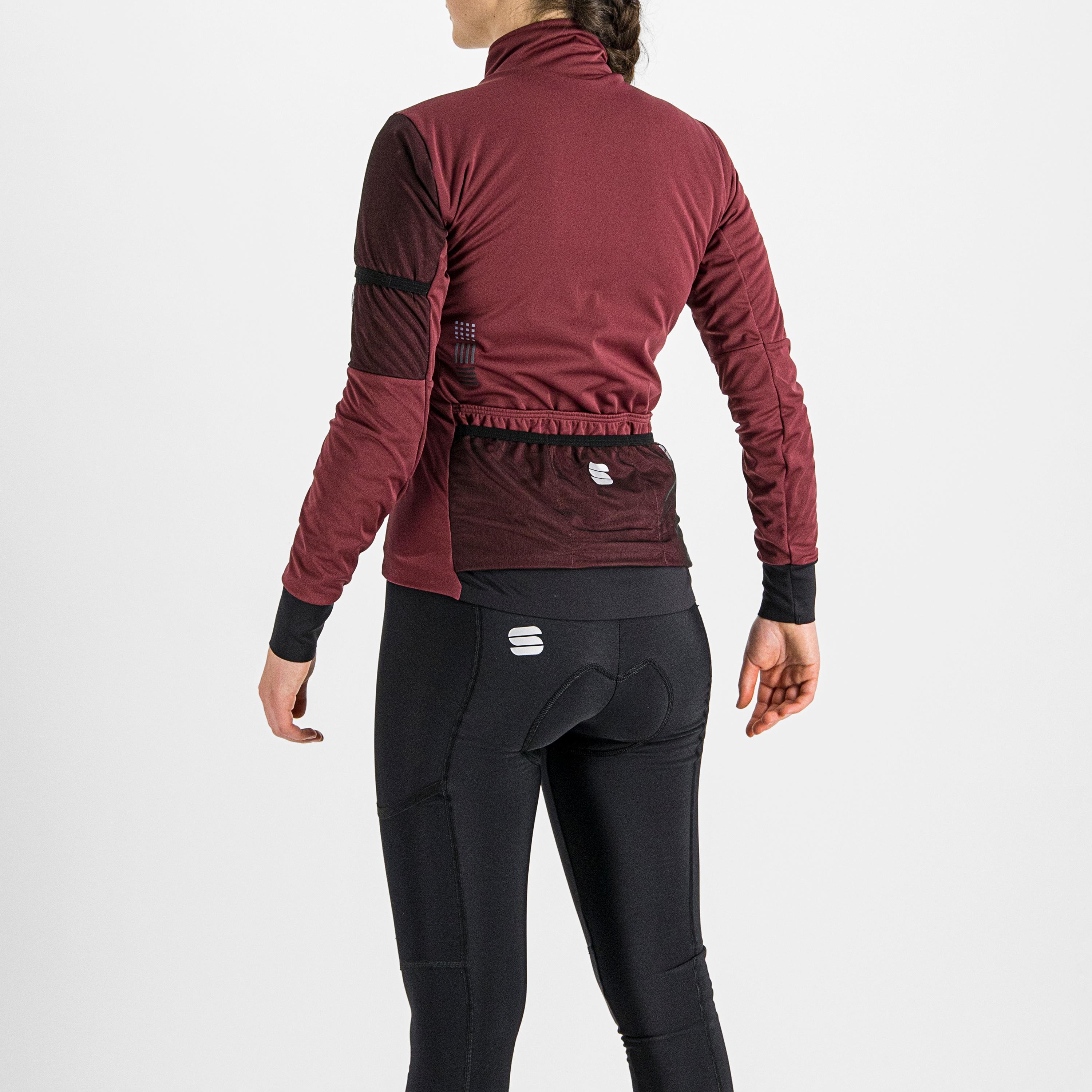 Supergiara w jacket - red wine - sportful