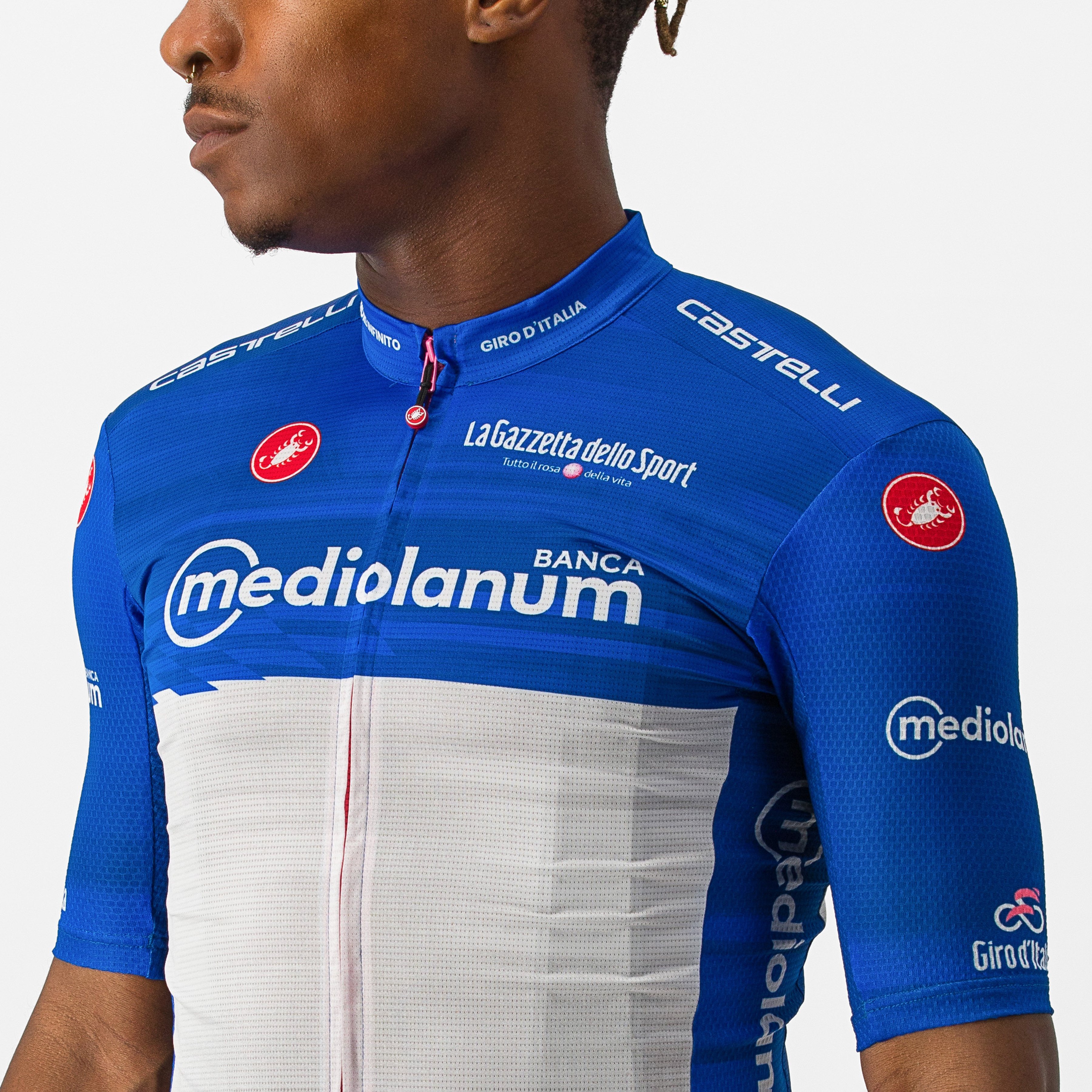 #giro106 competizione  jersey - azzurro - castelli
