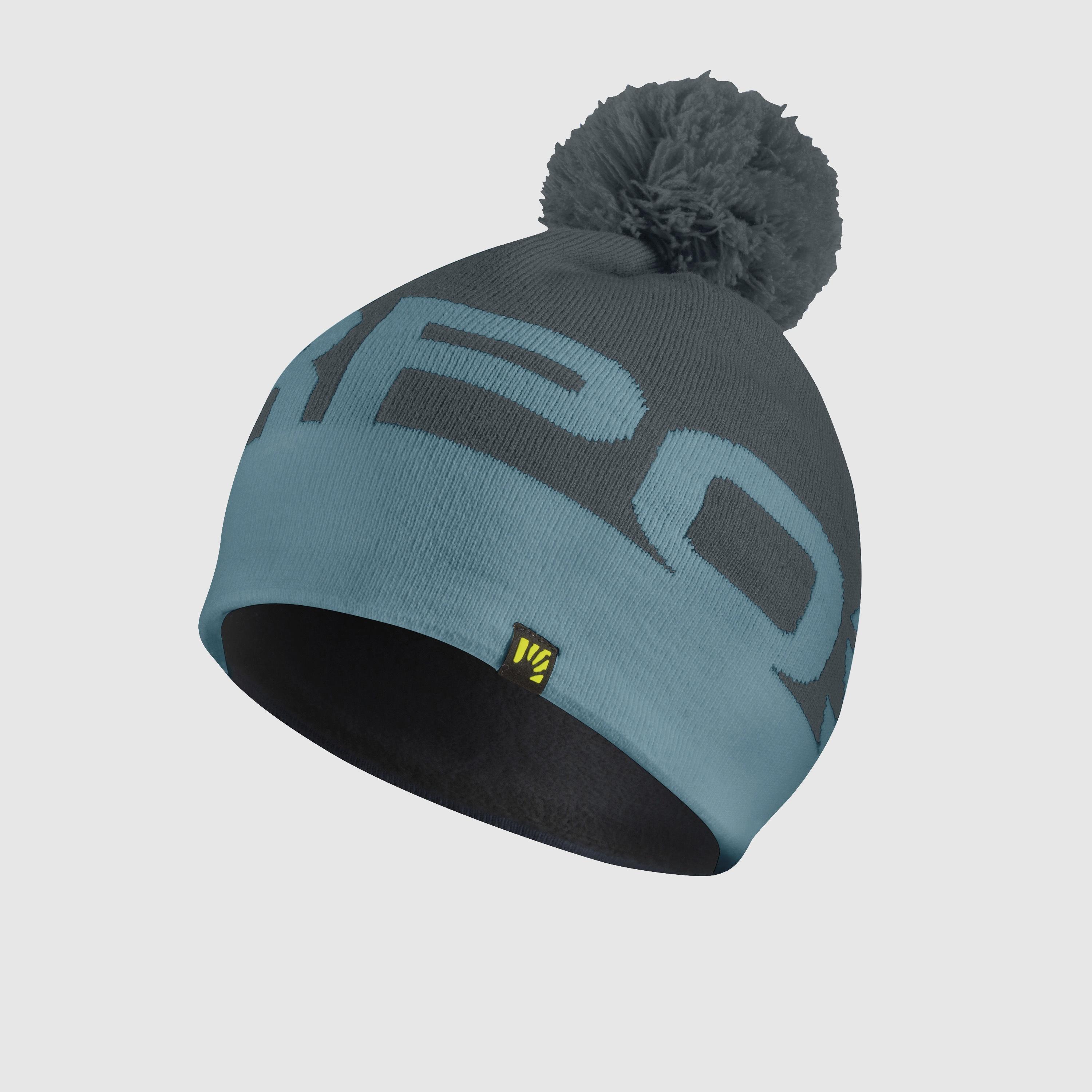 Larin evo pon pon beanie - woodl.gray/smoke blue - karpos