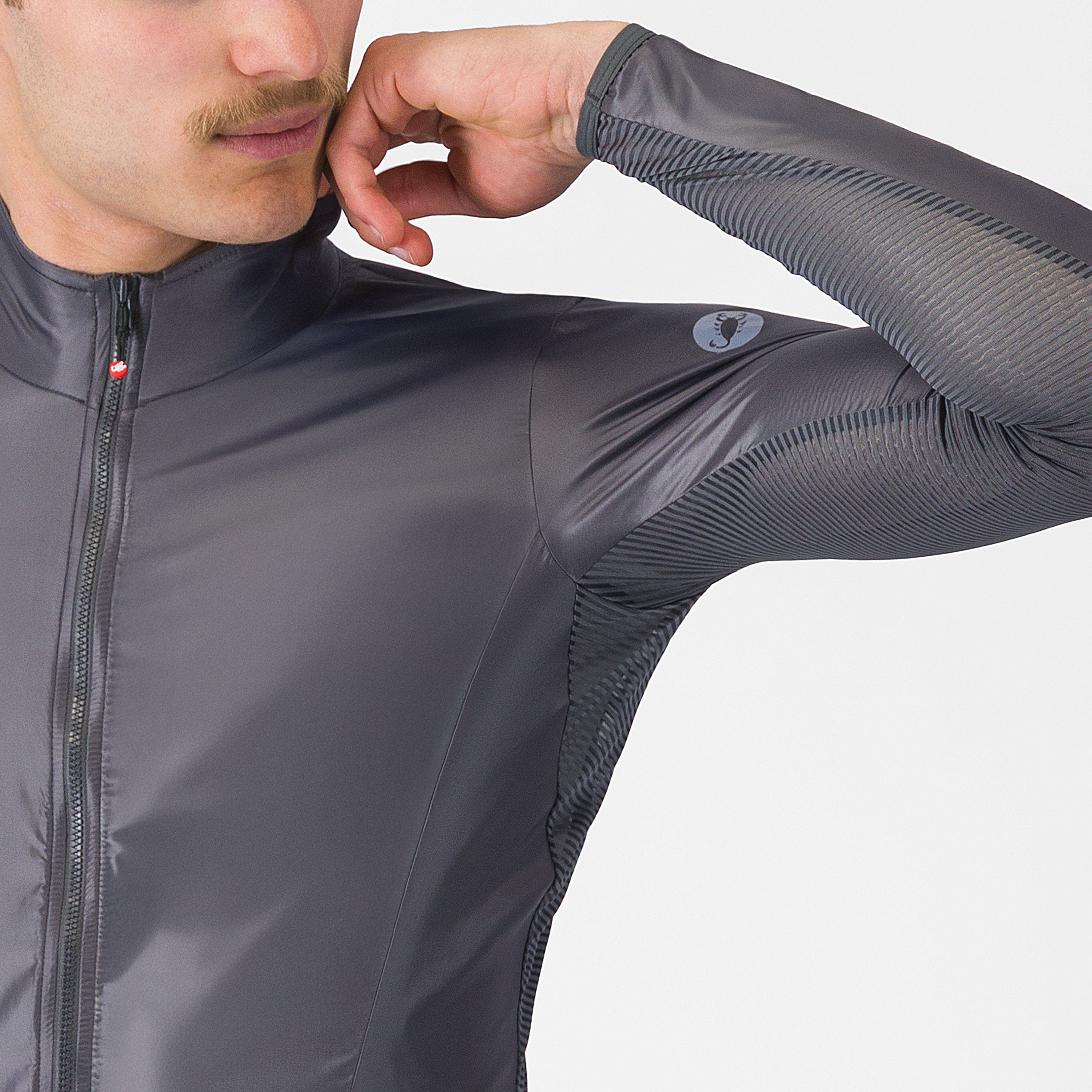 Aria shell 2 jacket - dark gray - castelli
