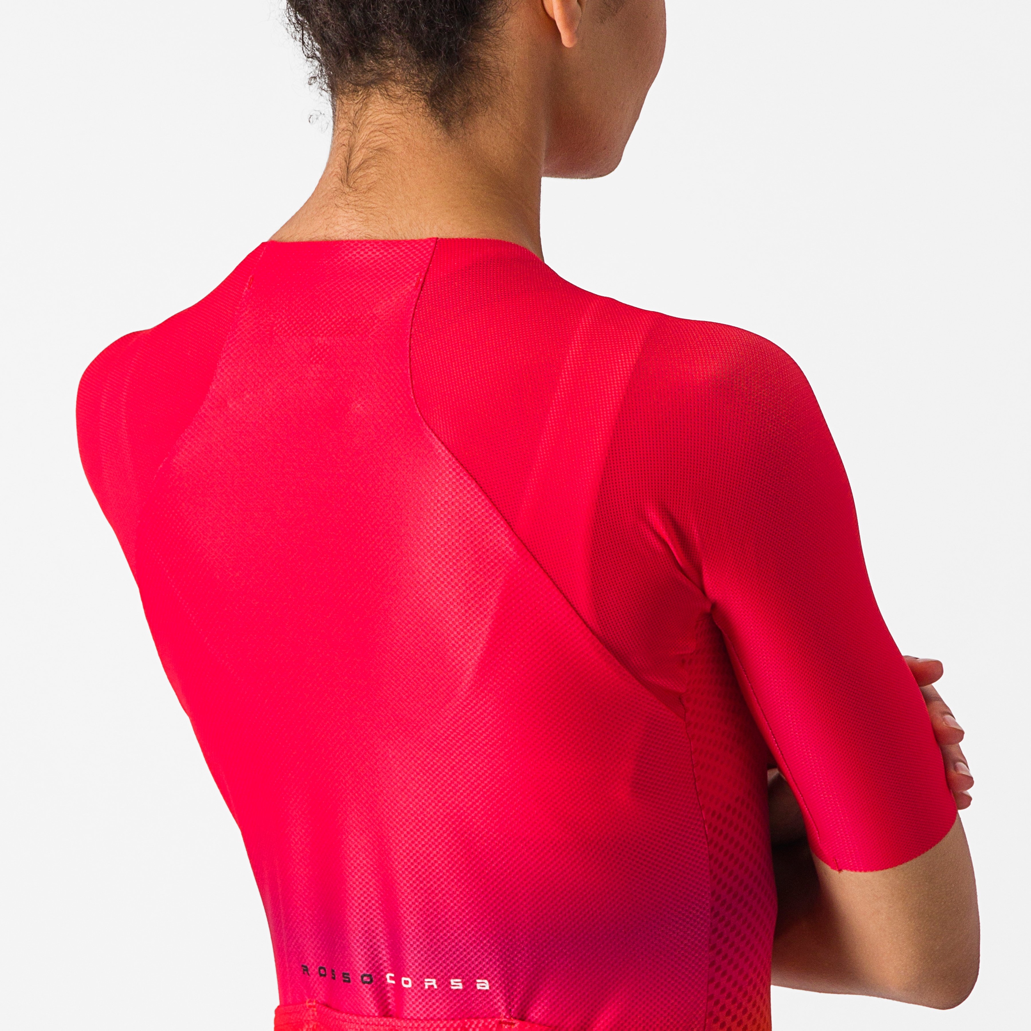 Climber's 4.0 w jersey - hibiscus/pink-ornge - castelli