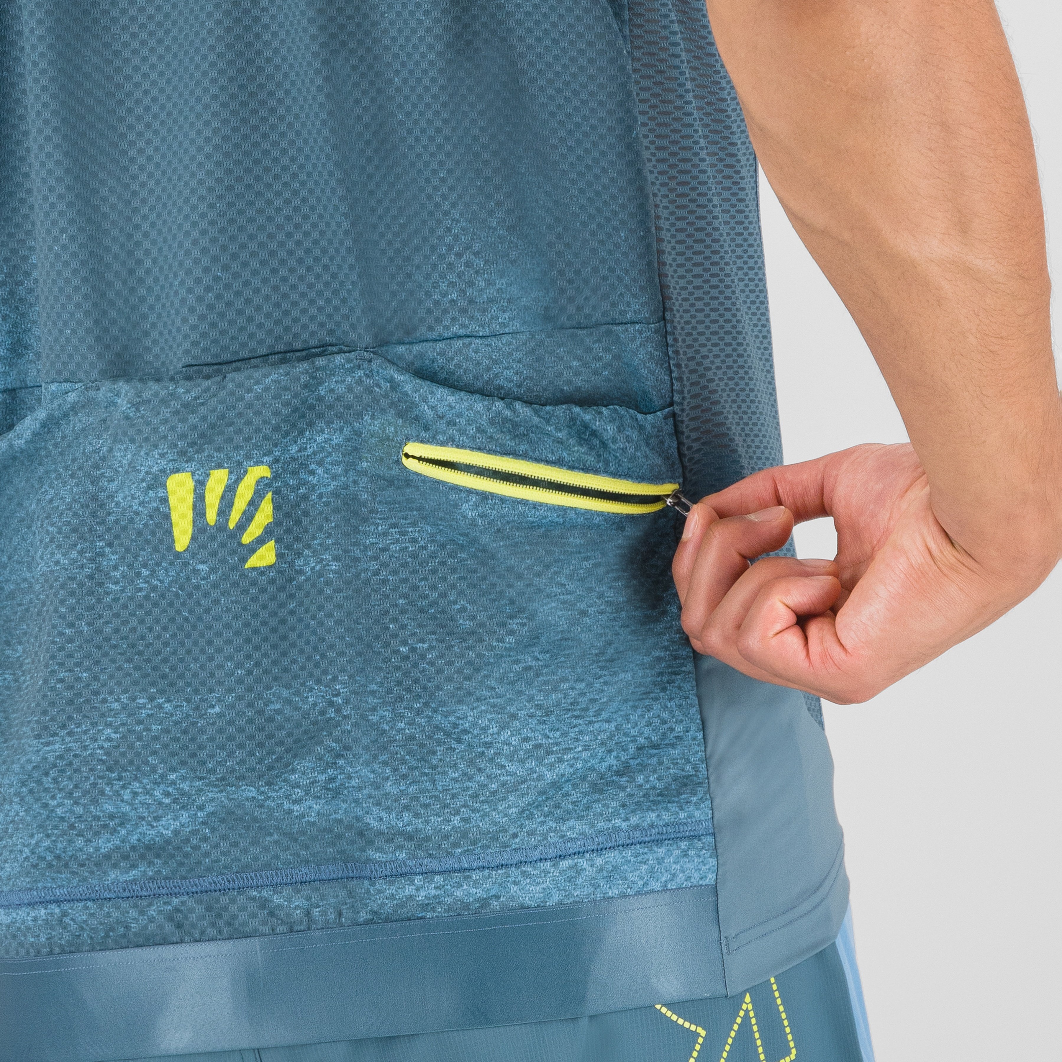 Green fire jersey - stargazer/primrose - karpos