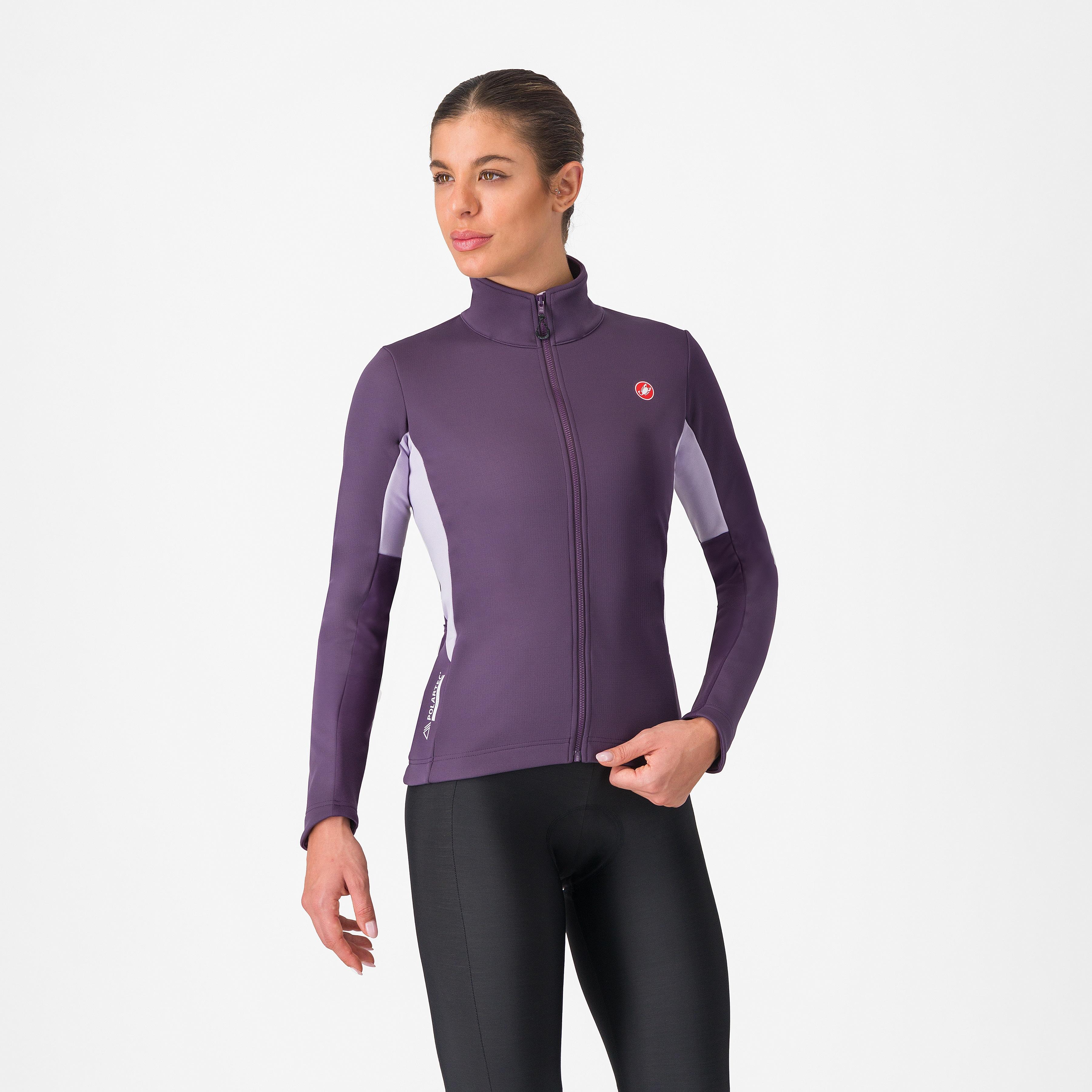 Entrata 2 w jacket - night shade/purple mist - castelli
