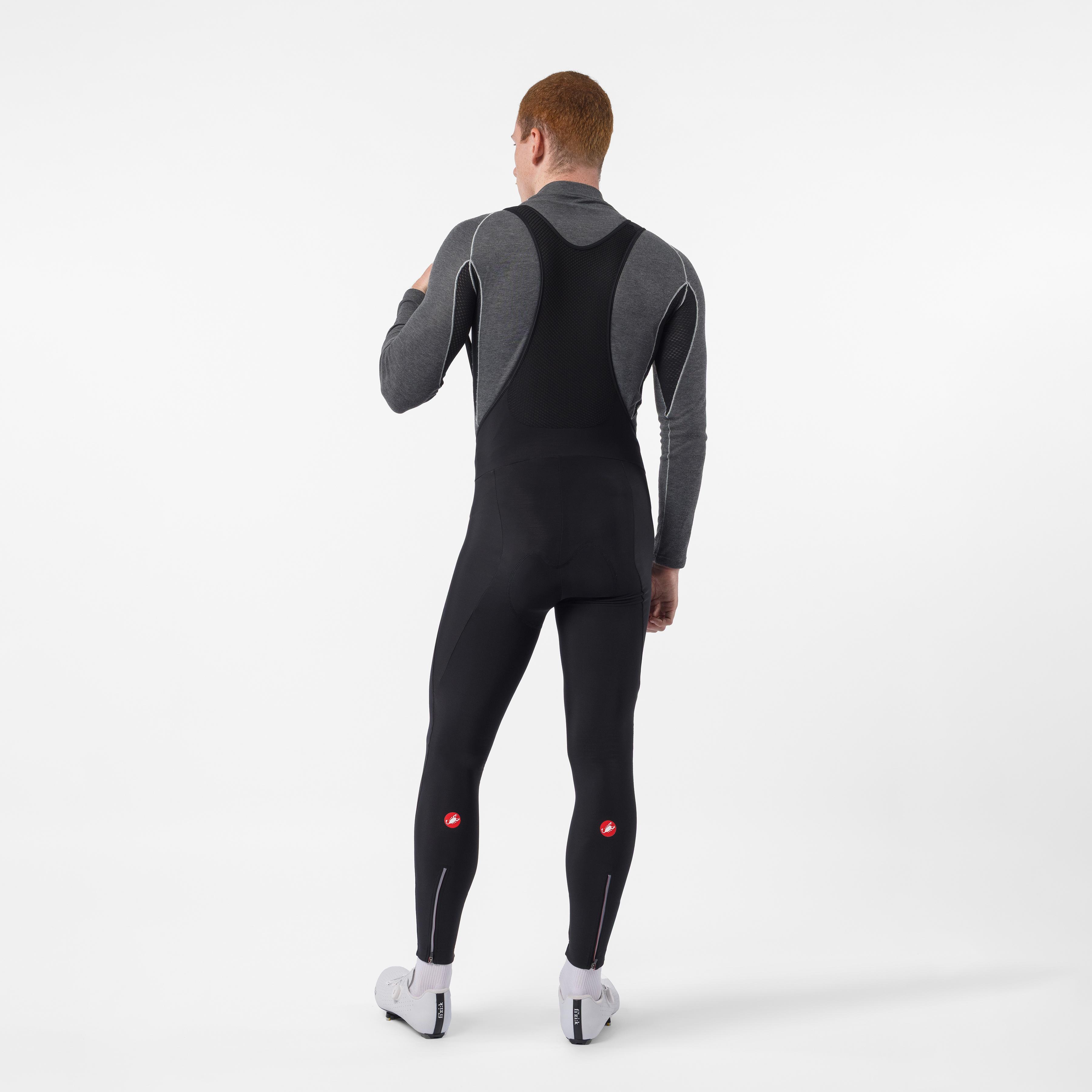 Entrata 2 wind bibtight - black - castelli