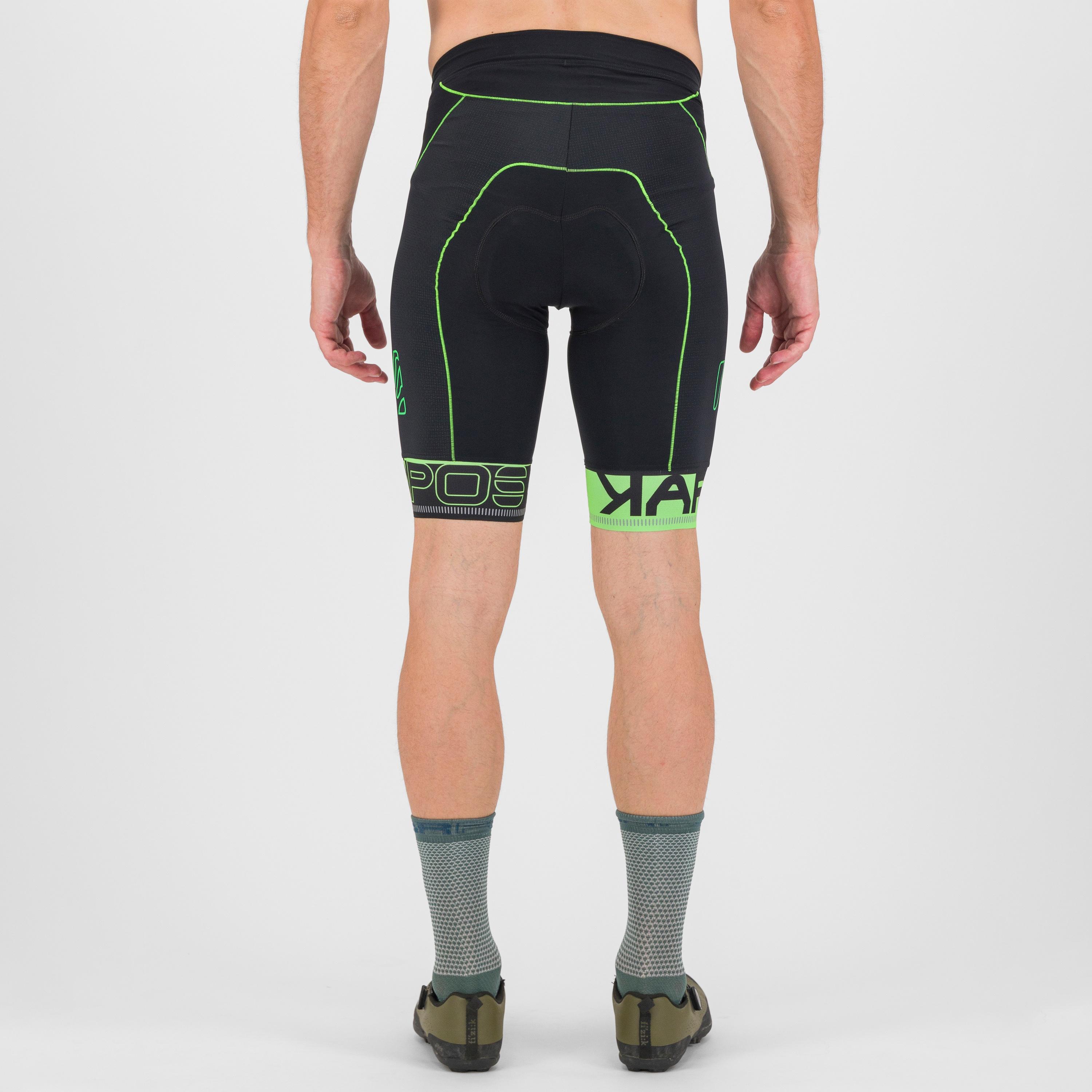 Verve short - black/green fluo - karpos