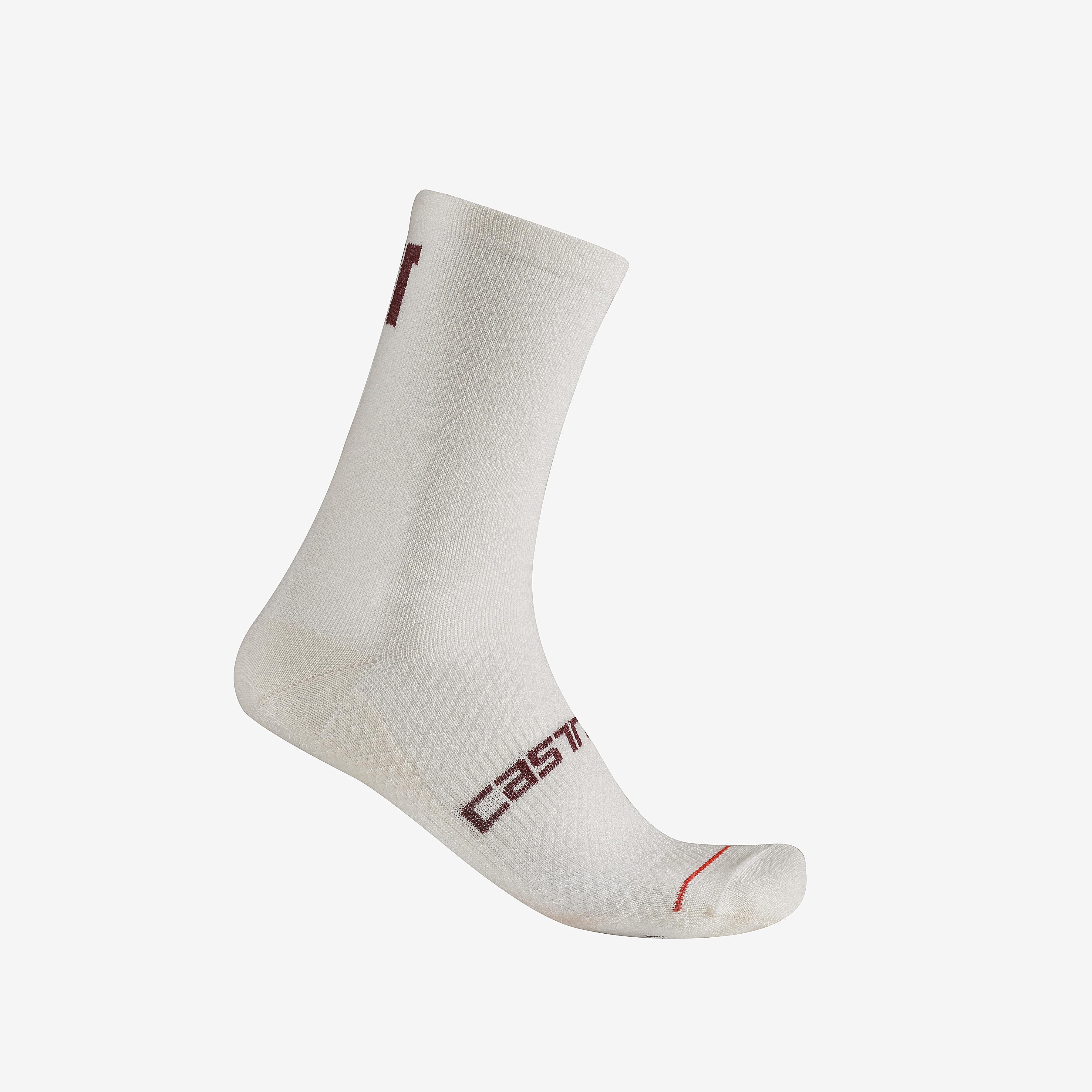 Como 15 w thermal sock - white - castelli