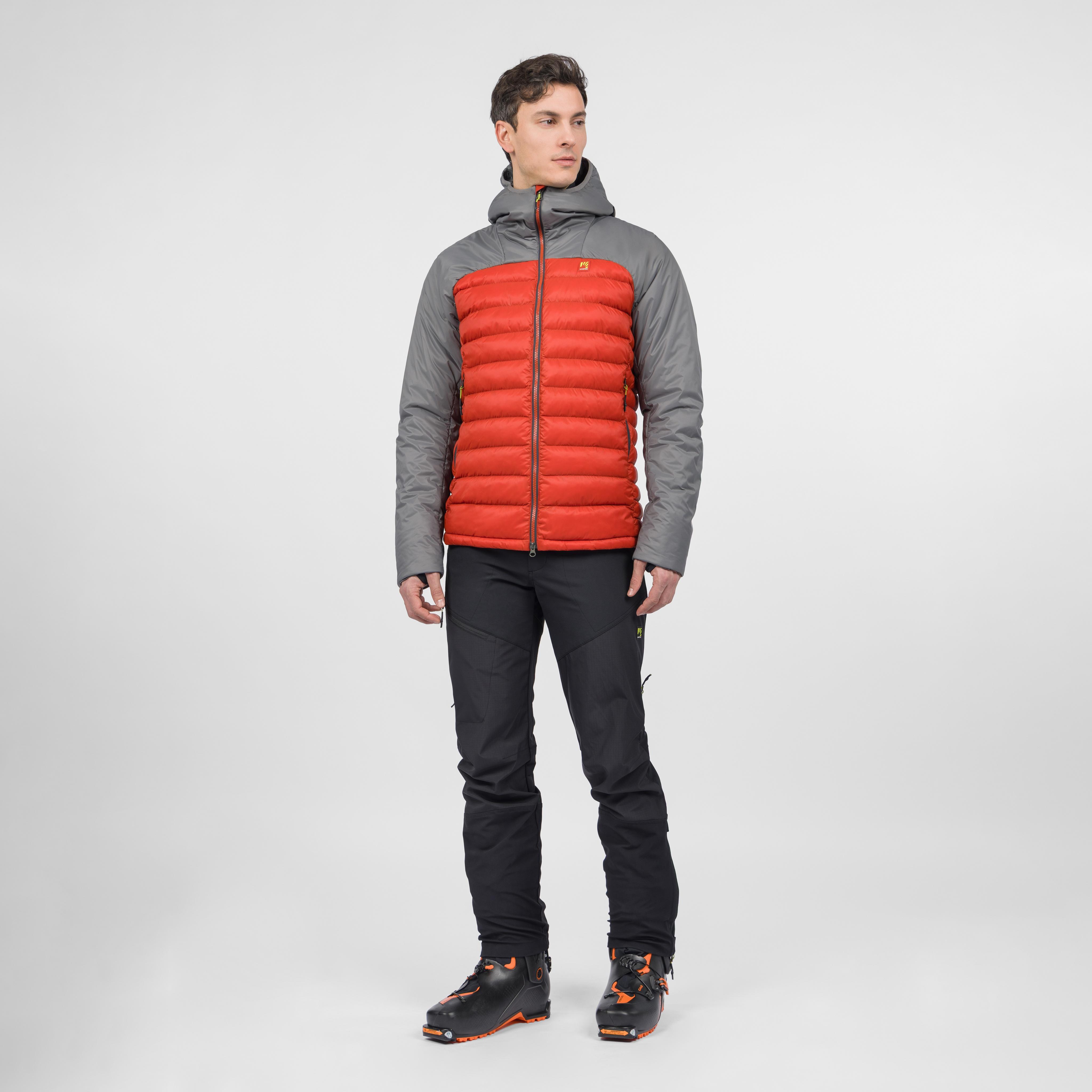Sass d'ortiga hoodie jacket - fire/smoked - karpos