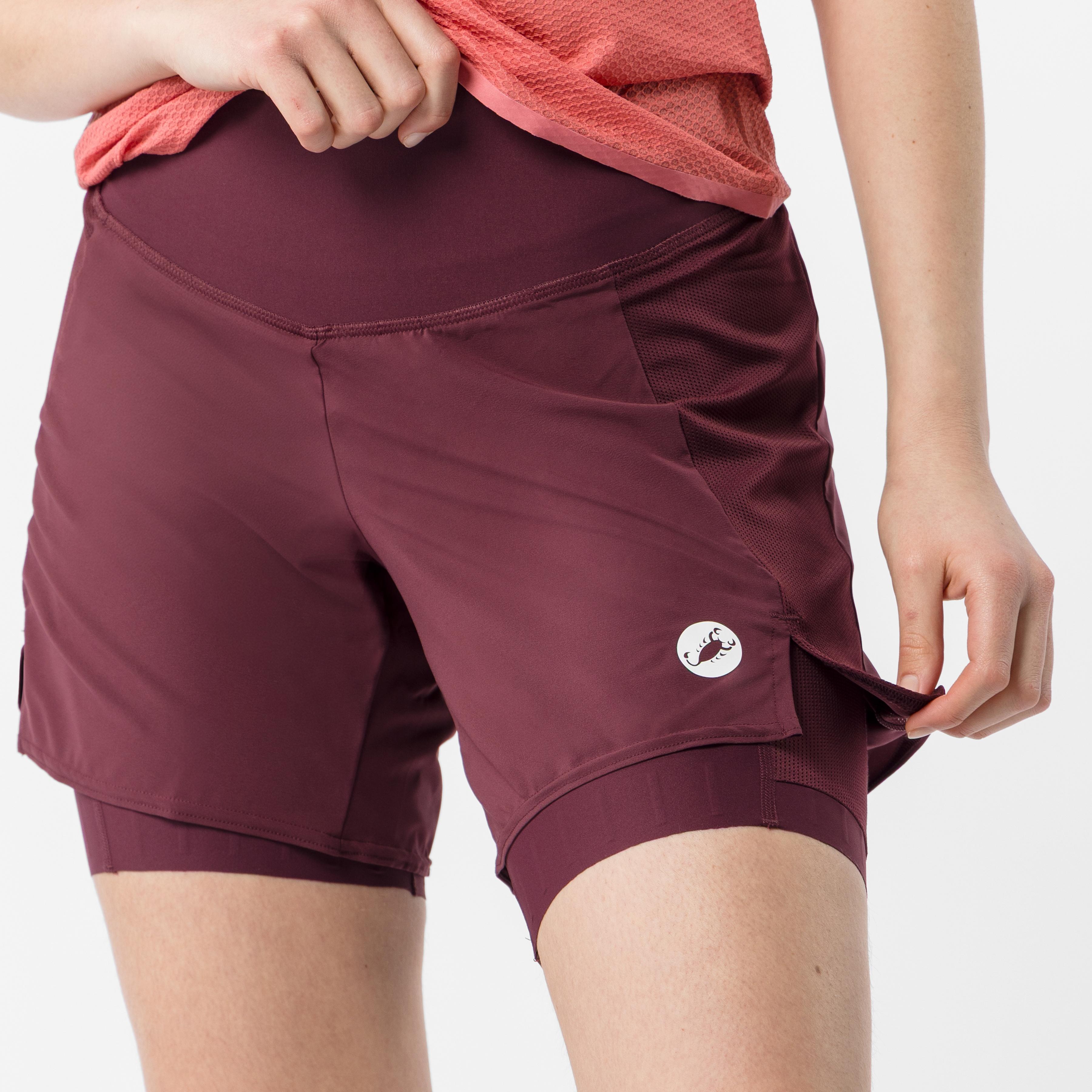 Movement travel short - deep bordeaux - castelli