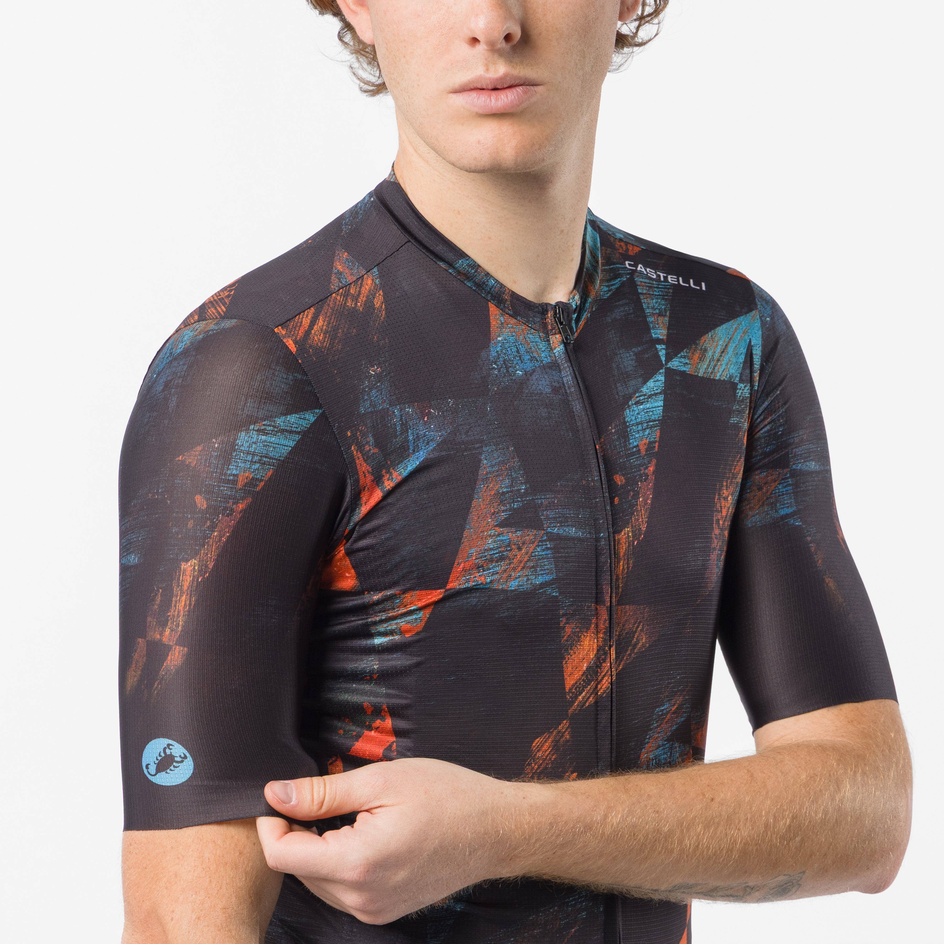 Photofinish competizione 4 jersey limited edition - black zip - castelli