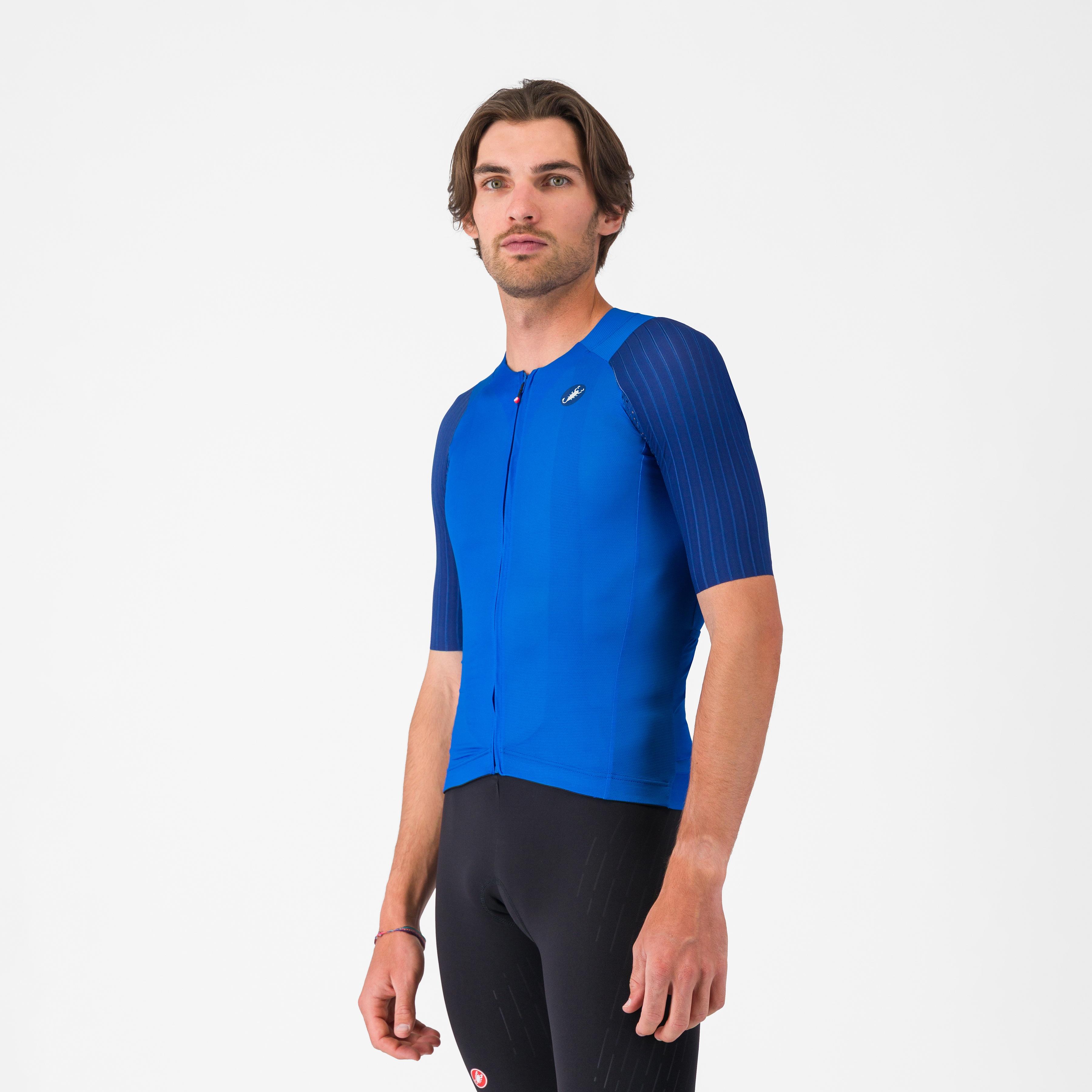 Aero race 8s jersey - azzurro italia - castelli