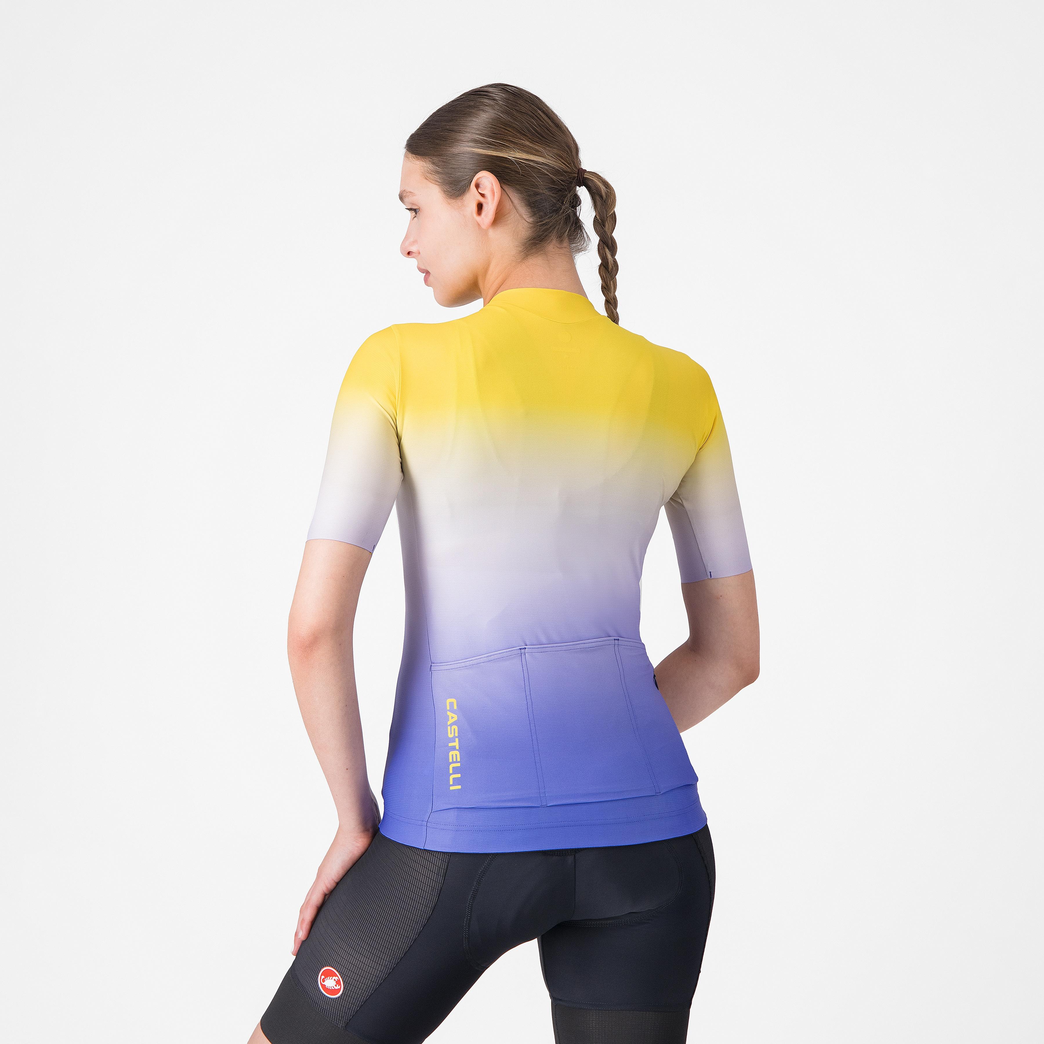 Upf w jersey - mango mojito/ultraviolet - castelli