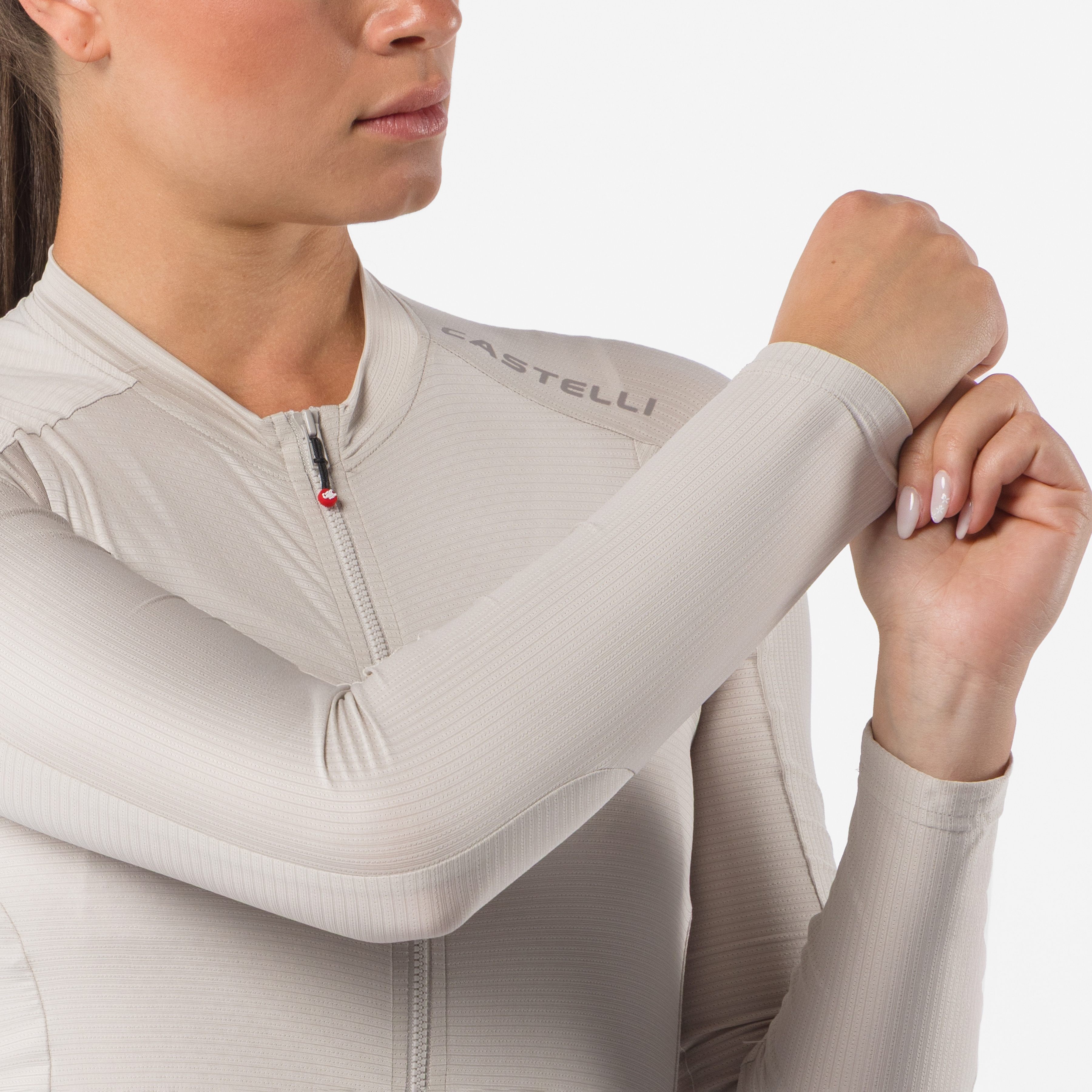 Espresso 2 w long sleeve jersey - silver moon - castelli