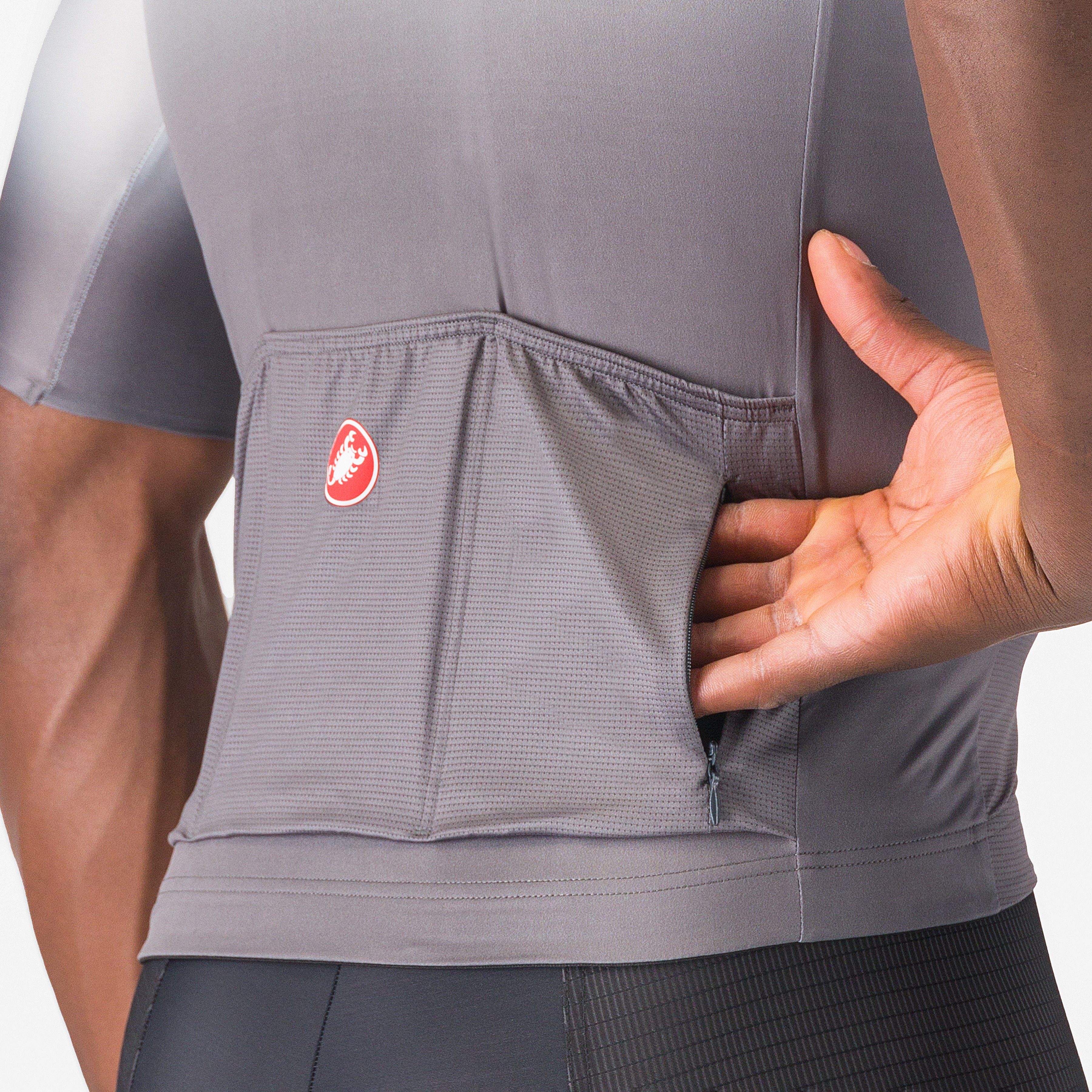 Upf jersey - silver gray - castelli