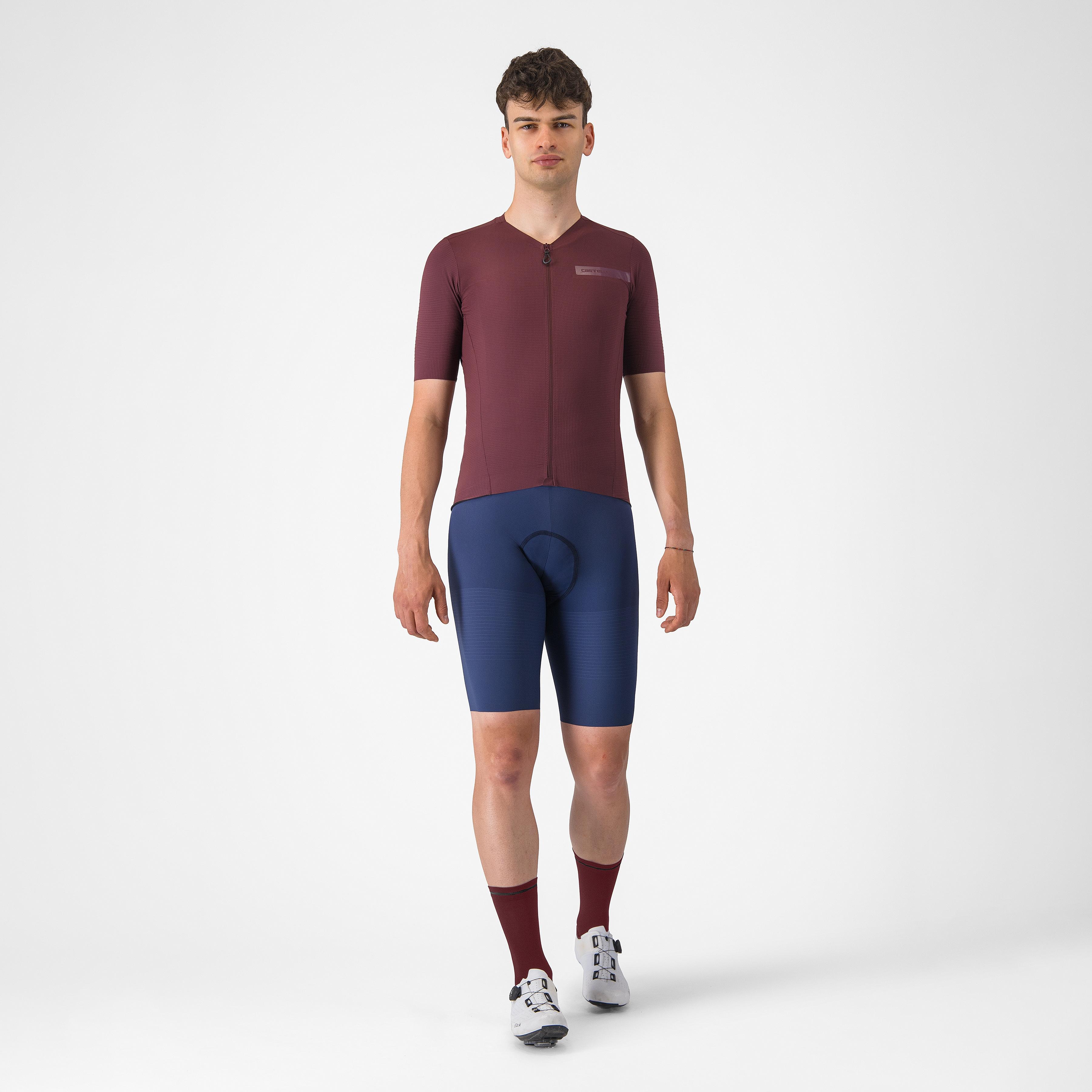Premio evo jersey - deep bordeaux - castelli