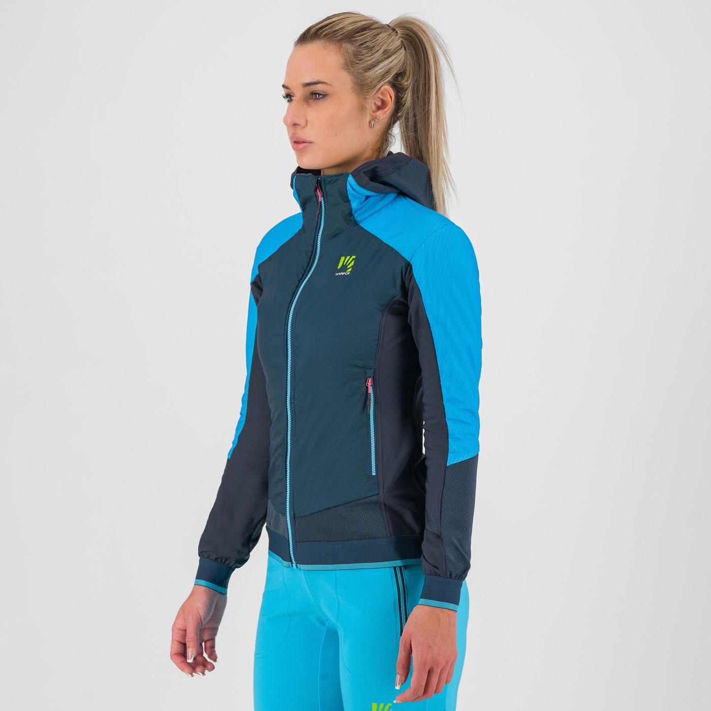 Alagna plus evo w jacket - midnight/blue atoll - karpos