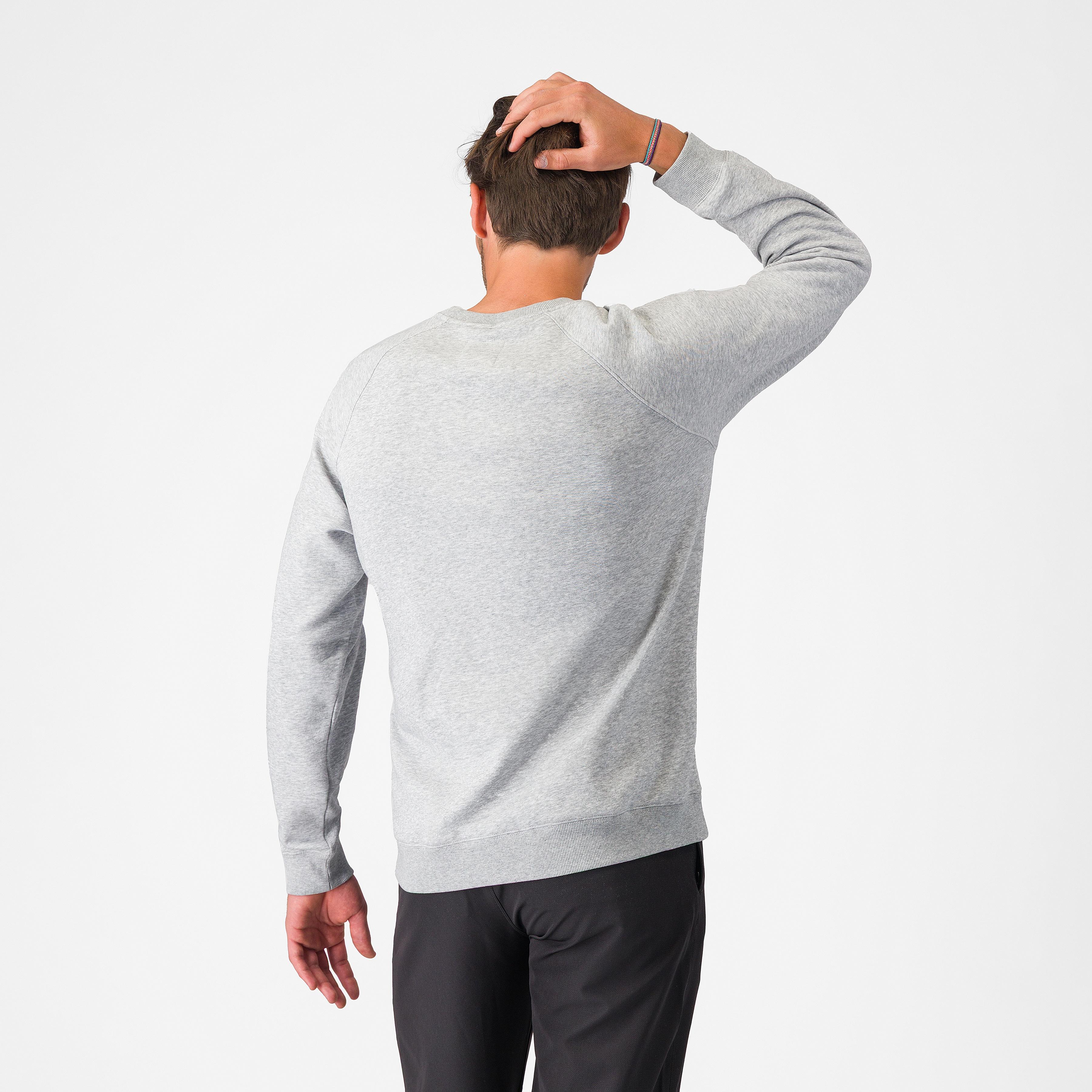 Logo sweatshirt - melange gray - castelli