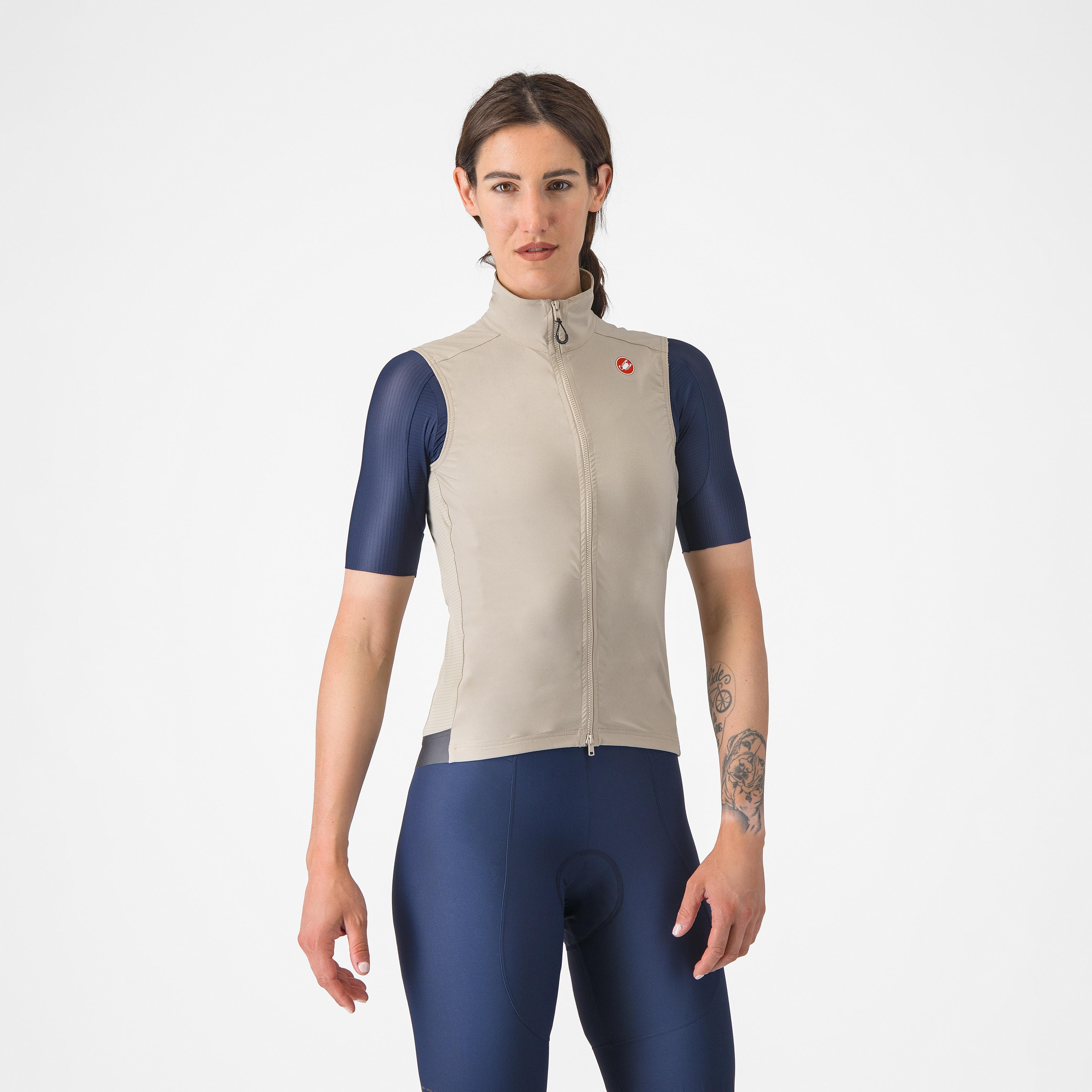 Espresso w vest - clay/dark gray - castelli