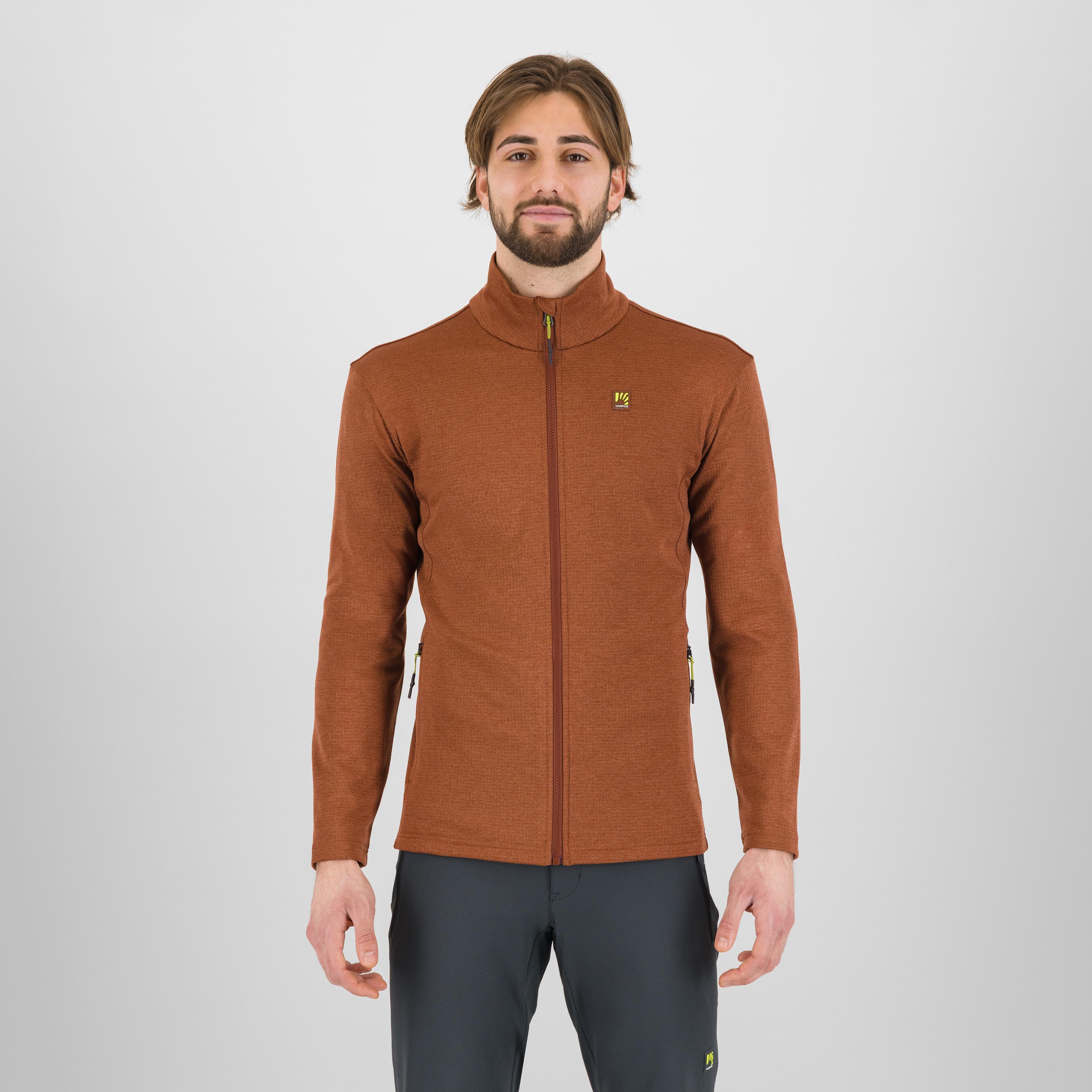Pizzocco full zip fleece - mahogany - karpos