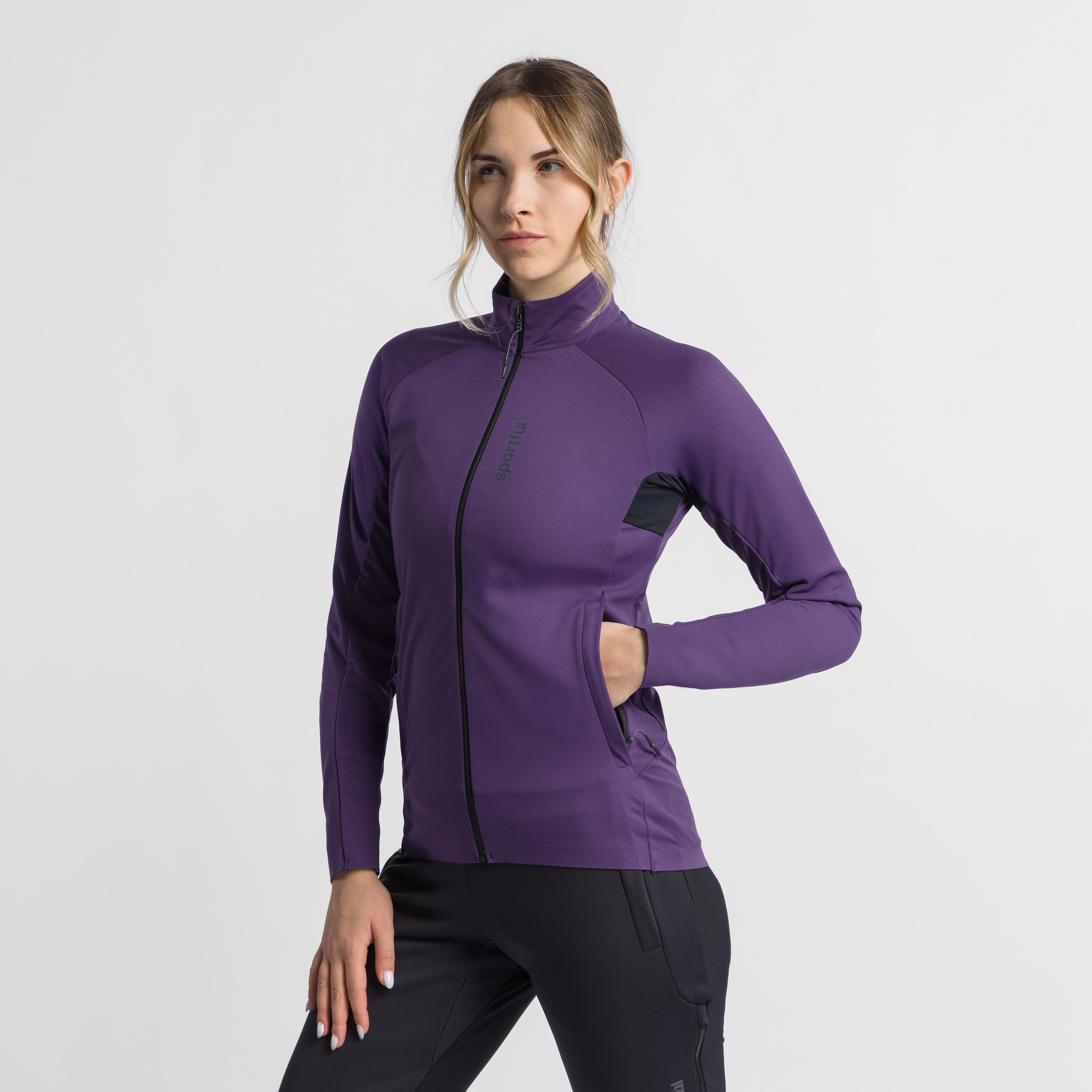 Apex 2 light w jacket - galactic purple black - sportful