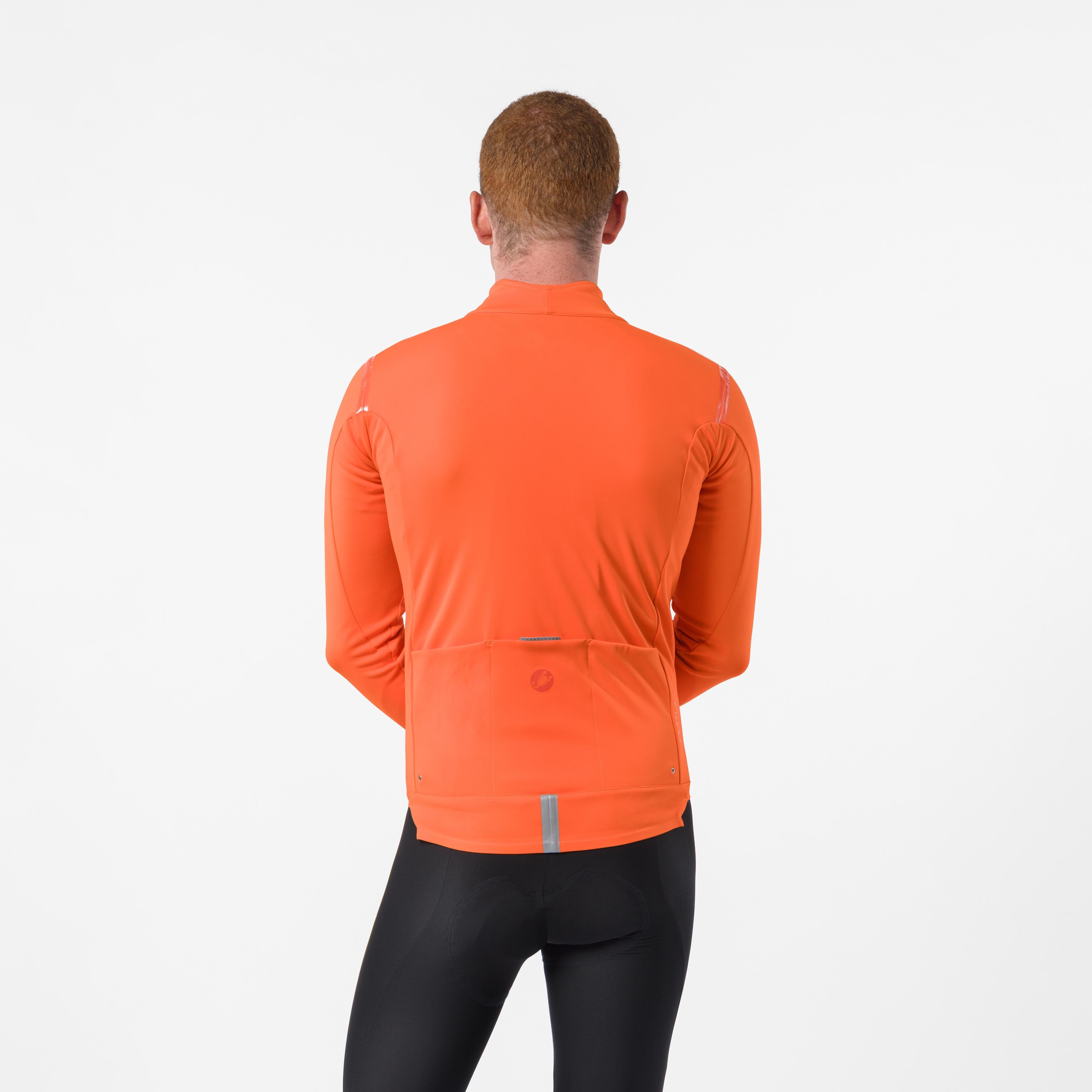 Perfetto 4 jacket - brilliant orange - castelli