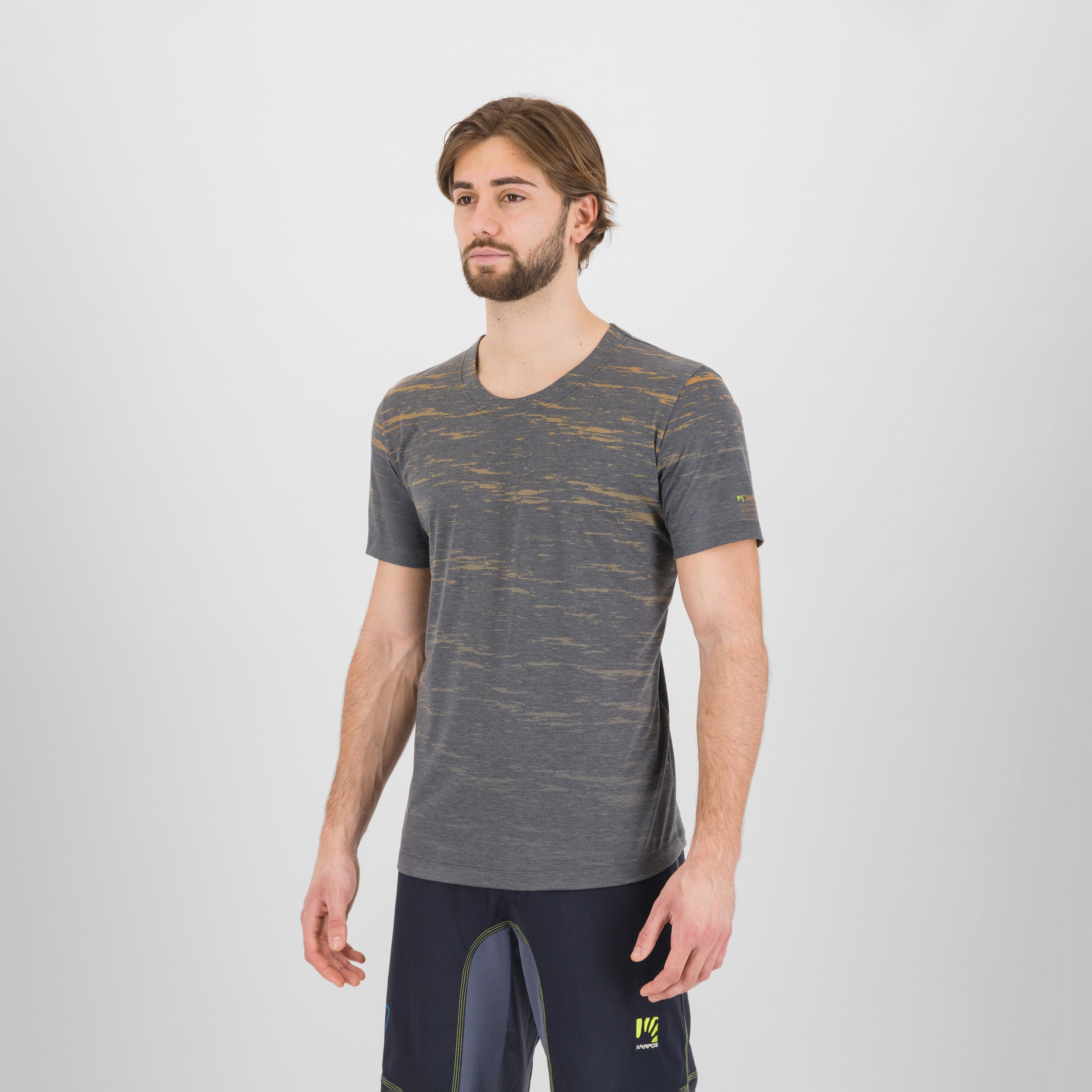Tremalzo tee - woodl.gray/bronze - karpos