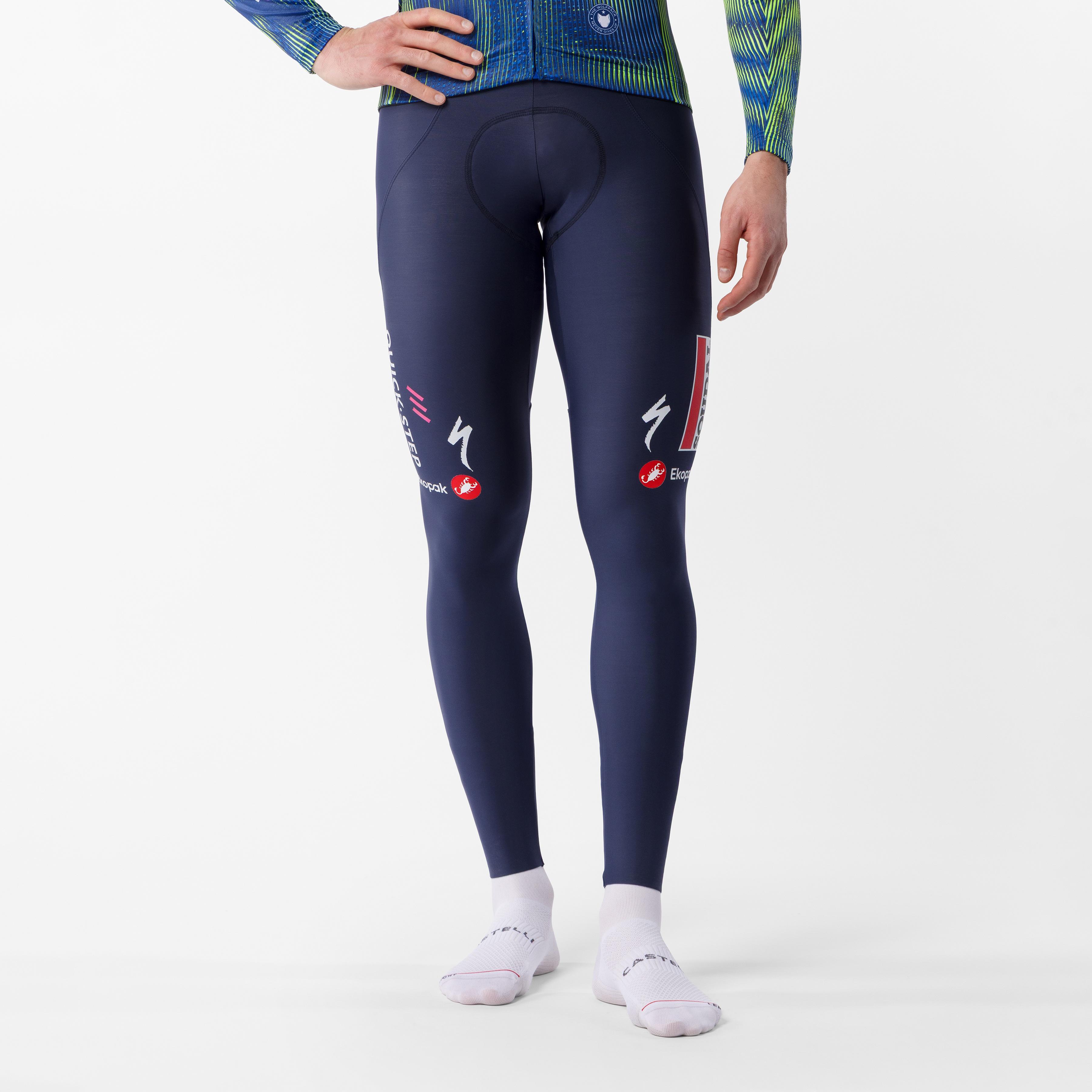 Espresso team bibtight - belgian blue - castelli