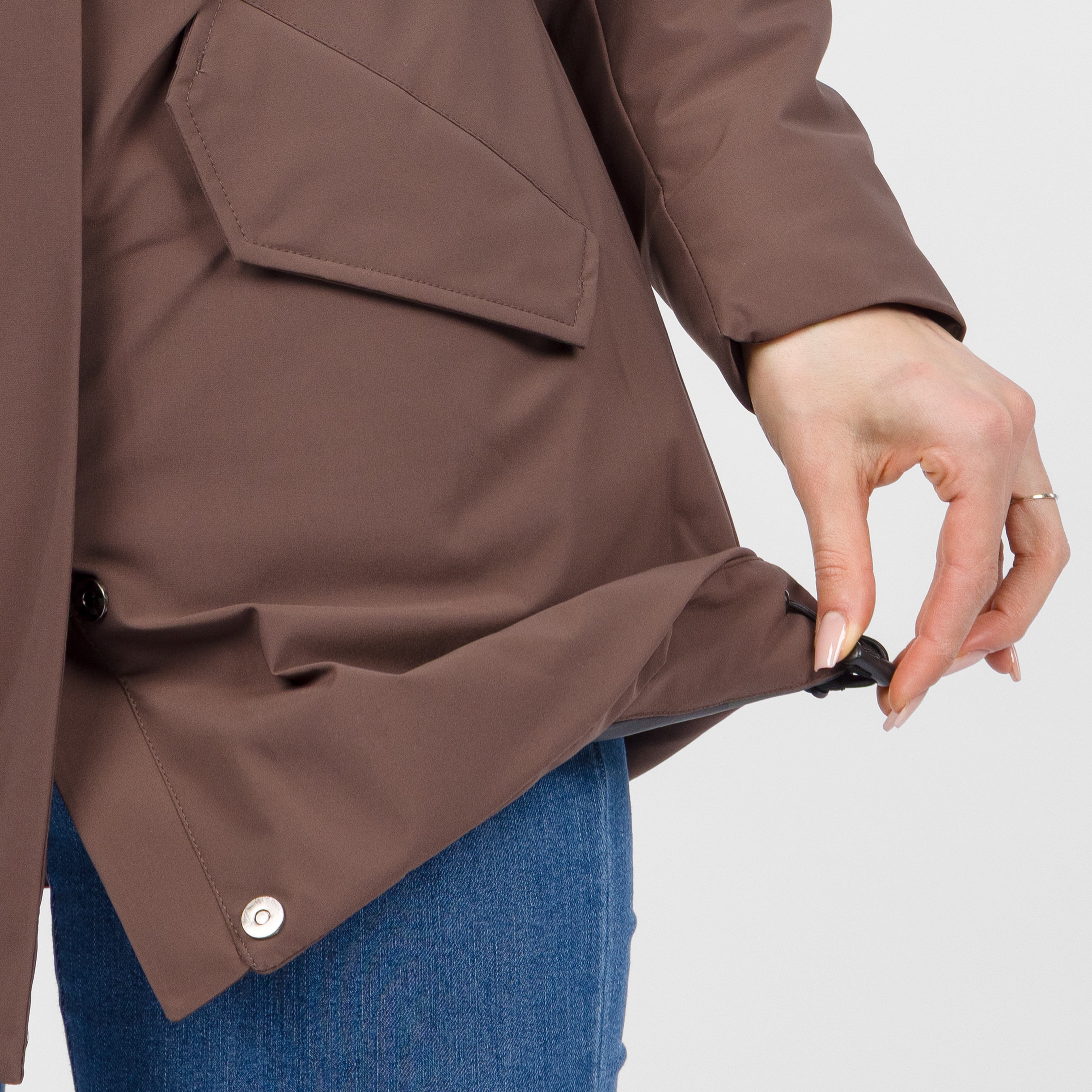 Vandelli w parka - gianduia brown - karpos