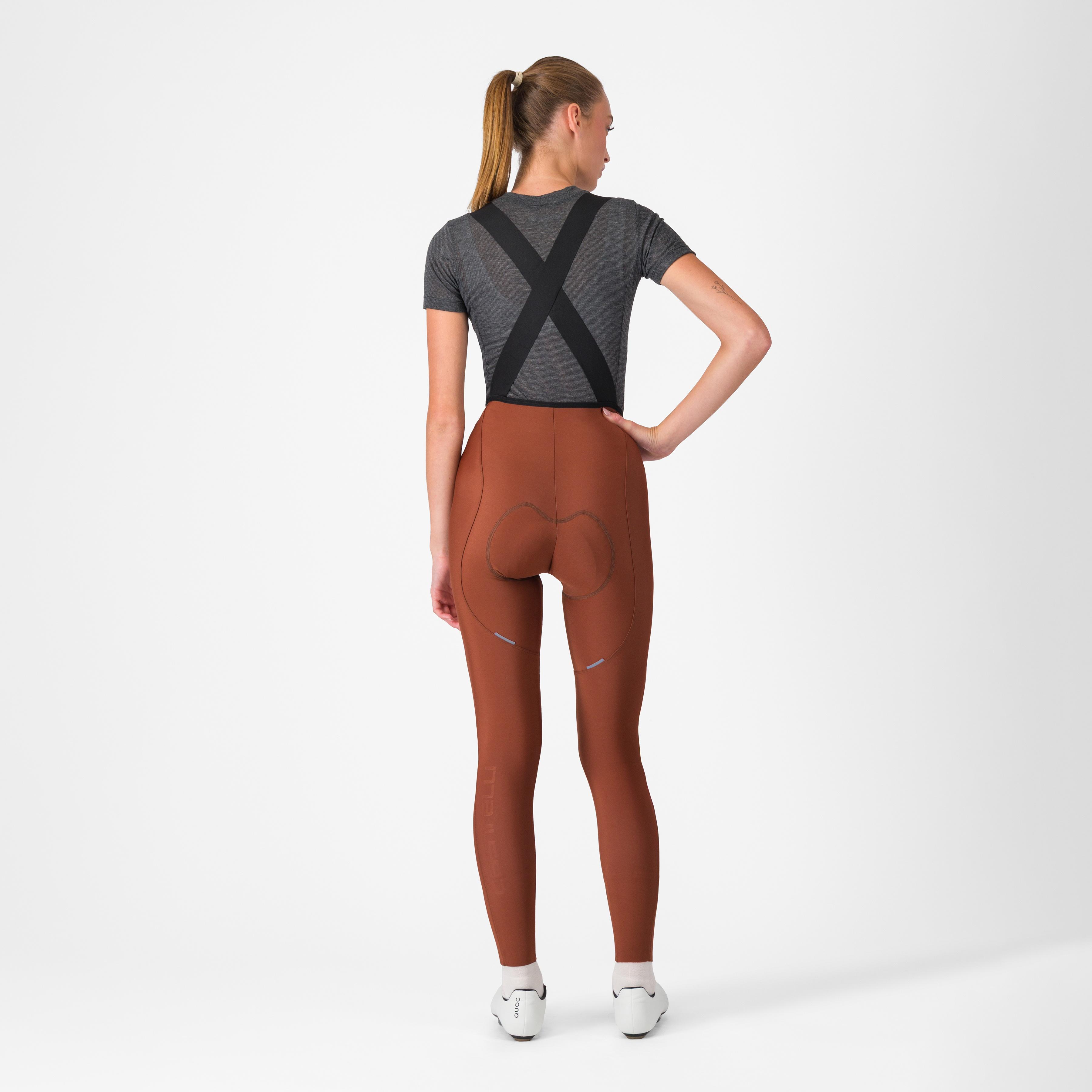 Espresso w dt bibtight - deep mocha - castelli