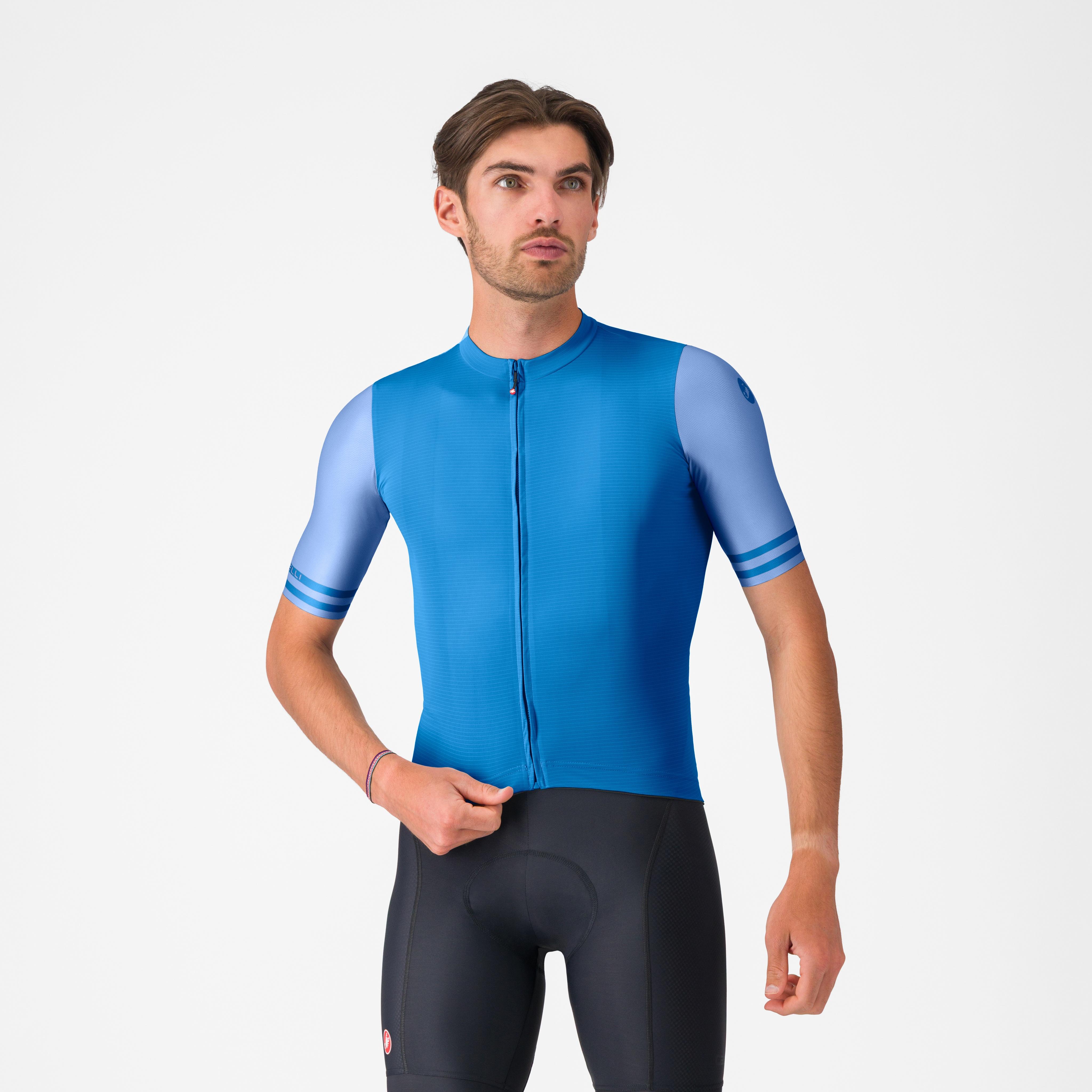 Prologo lite 2 jersey - azzurro italia - castelli