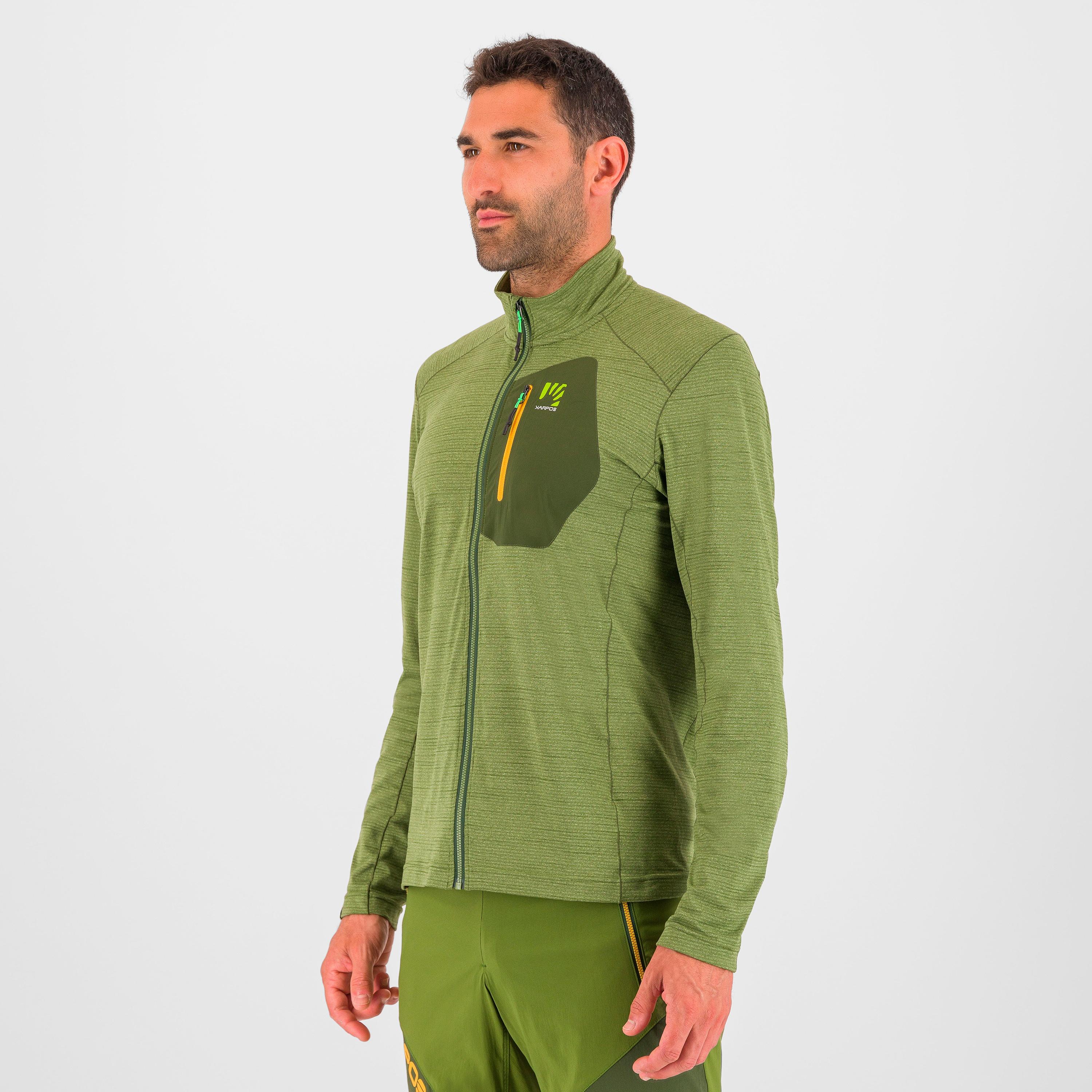 Pomedes t-shirt ls - cedar green - karpos