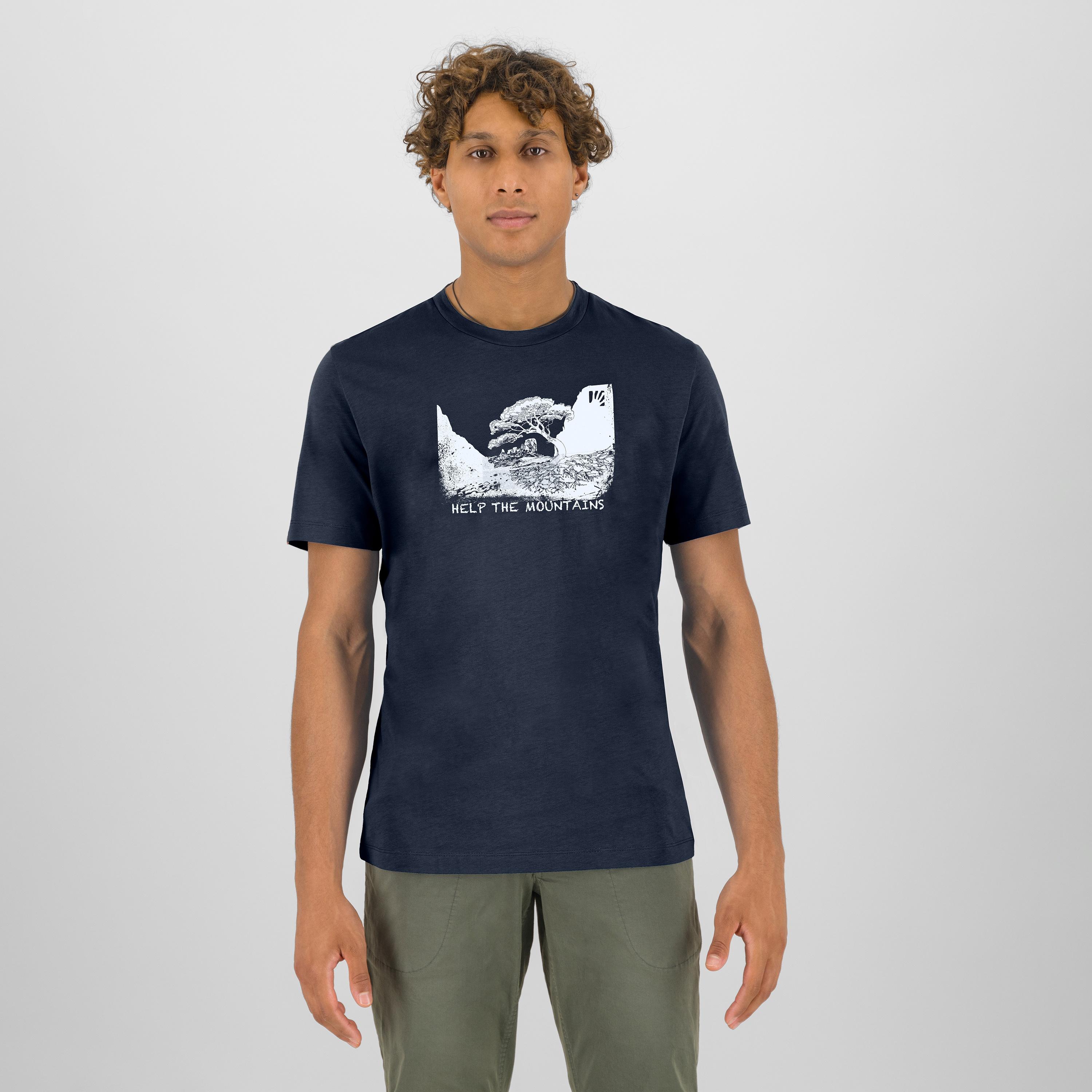 5 torri t-shirt - outer space/white - karpos
